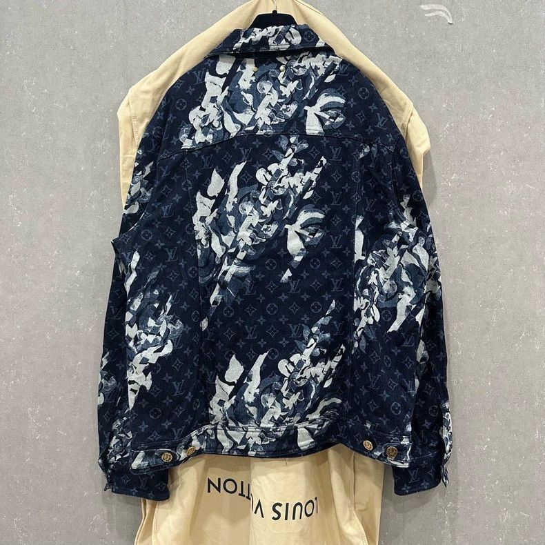 Louis Vuitton louis vuitton tie dye denim jacket Size US XXL / EU 58 / 5 - 8 Thumbnail