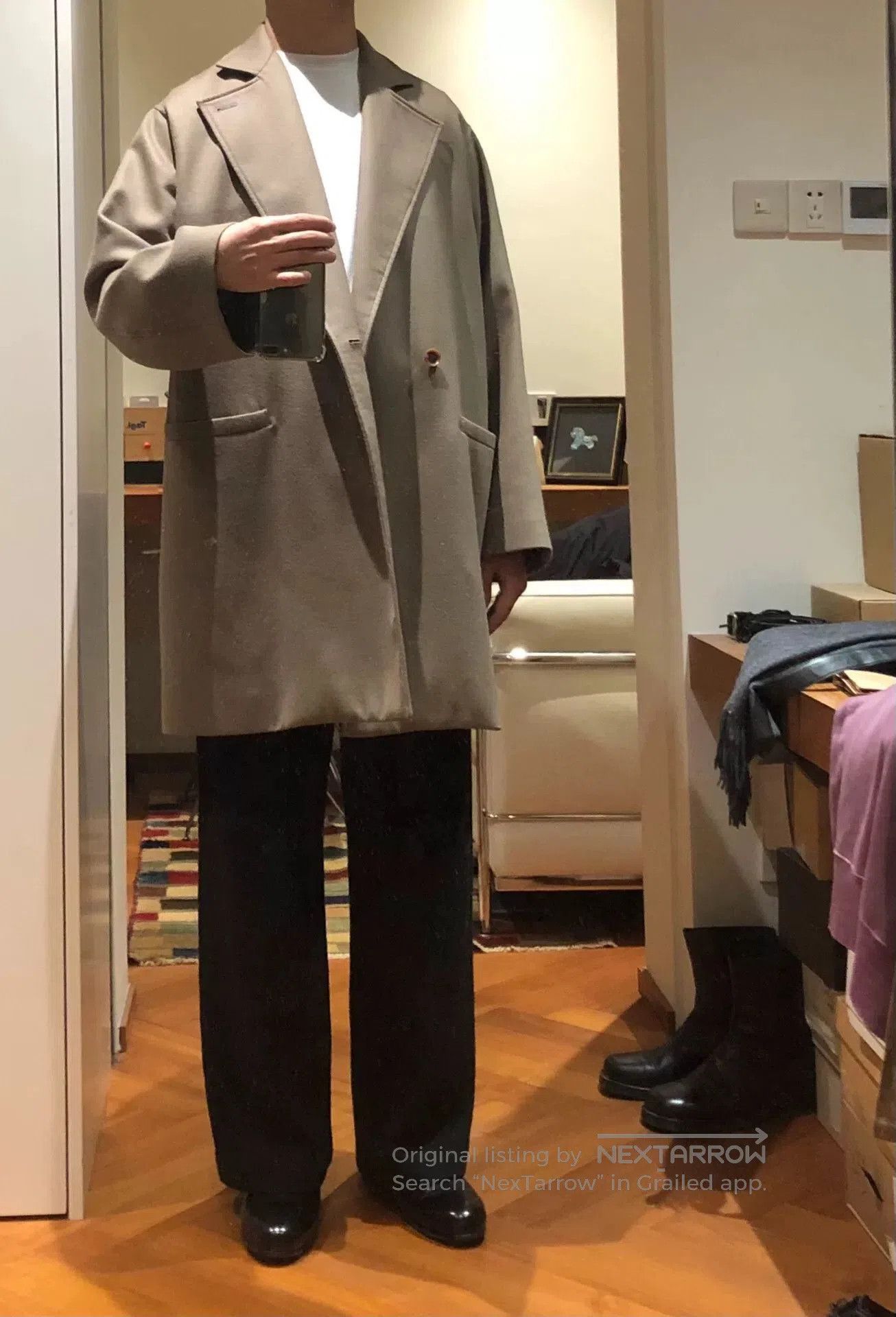 Auralee Auralee 18AW Wool Coat Japan Made. Size US M / EU 48-50 / 2 - 8 Thumbnail