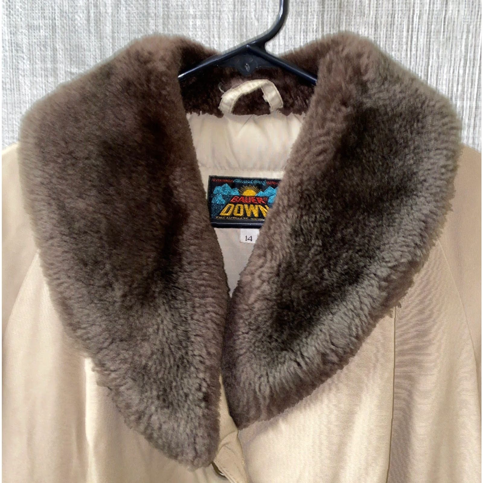 Eddie Bauer Eddie Bauer Womens DOWN Beige Button Front Jacket Size 14 Size XL / US 12-14 / IT 48-50 - 4 Thumbnail