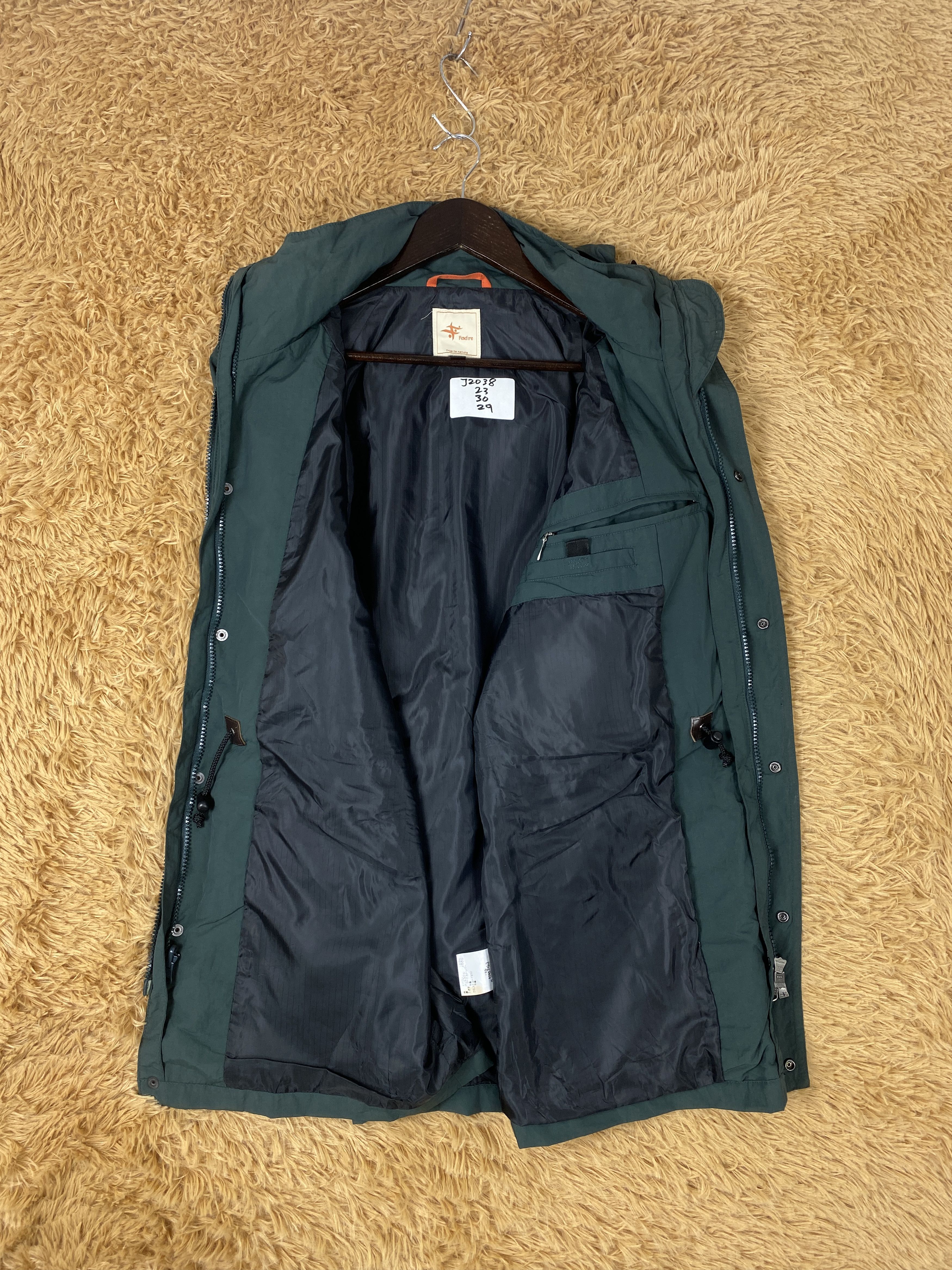 Japanese Brand Vintage Fox Fire Hoodie Long Jacket J2038 Size US S / EU 44-46 / 1 - 8 Thumbnail