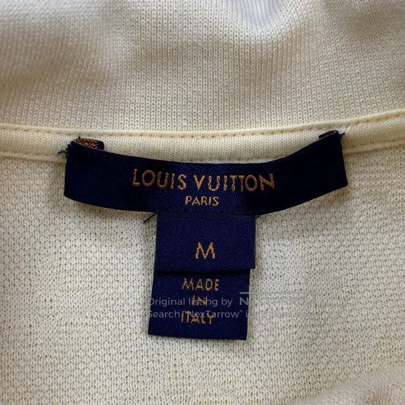 Louis Vuitton Louis Vuitton Short sleeve polo dress with yellow dark str Size M / US 6-8 / IT 42-44 - 5 Thumbnail