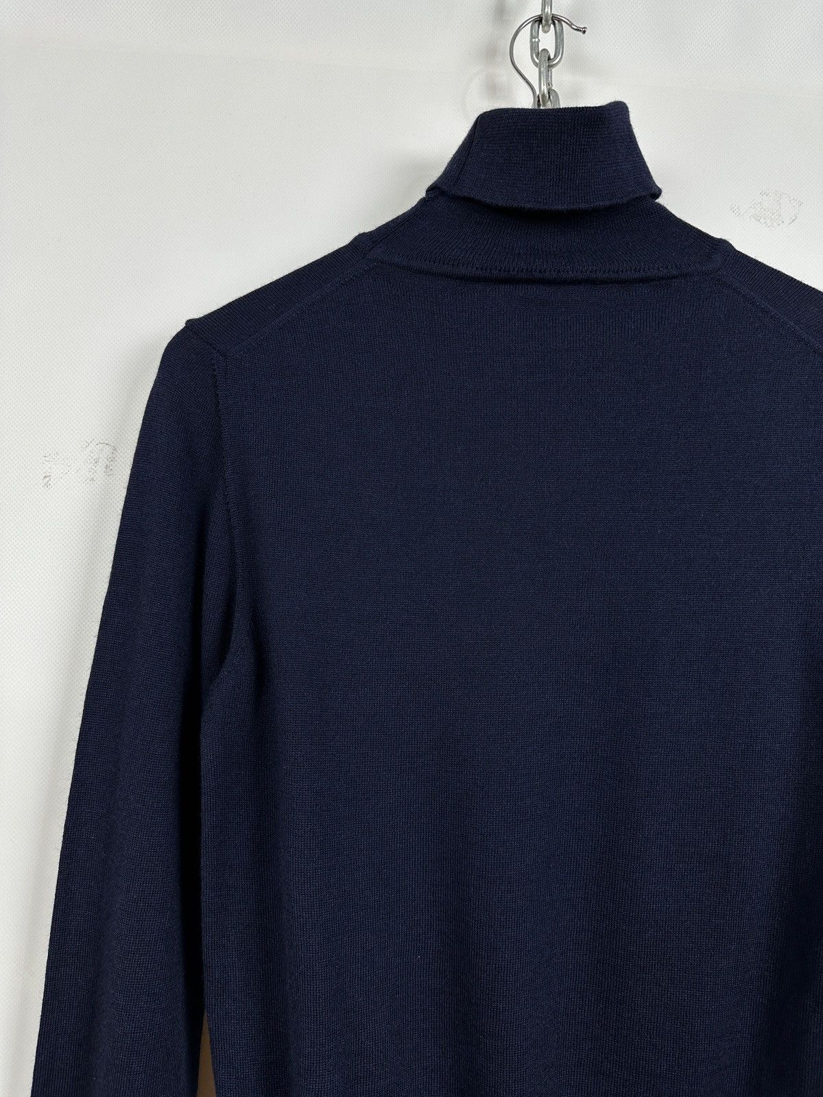 Vivienne Westwood Vivienne Westwood Navy Blue Turtleneck Wool Jumper Sweater Size US S / EU 44-46 / 1 - 15 Thumbnail