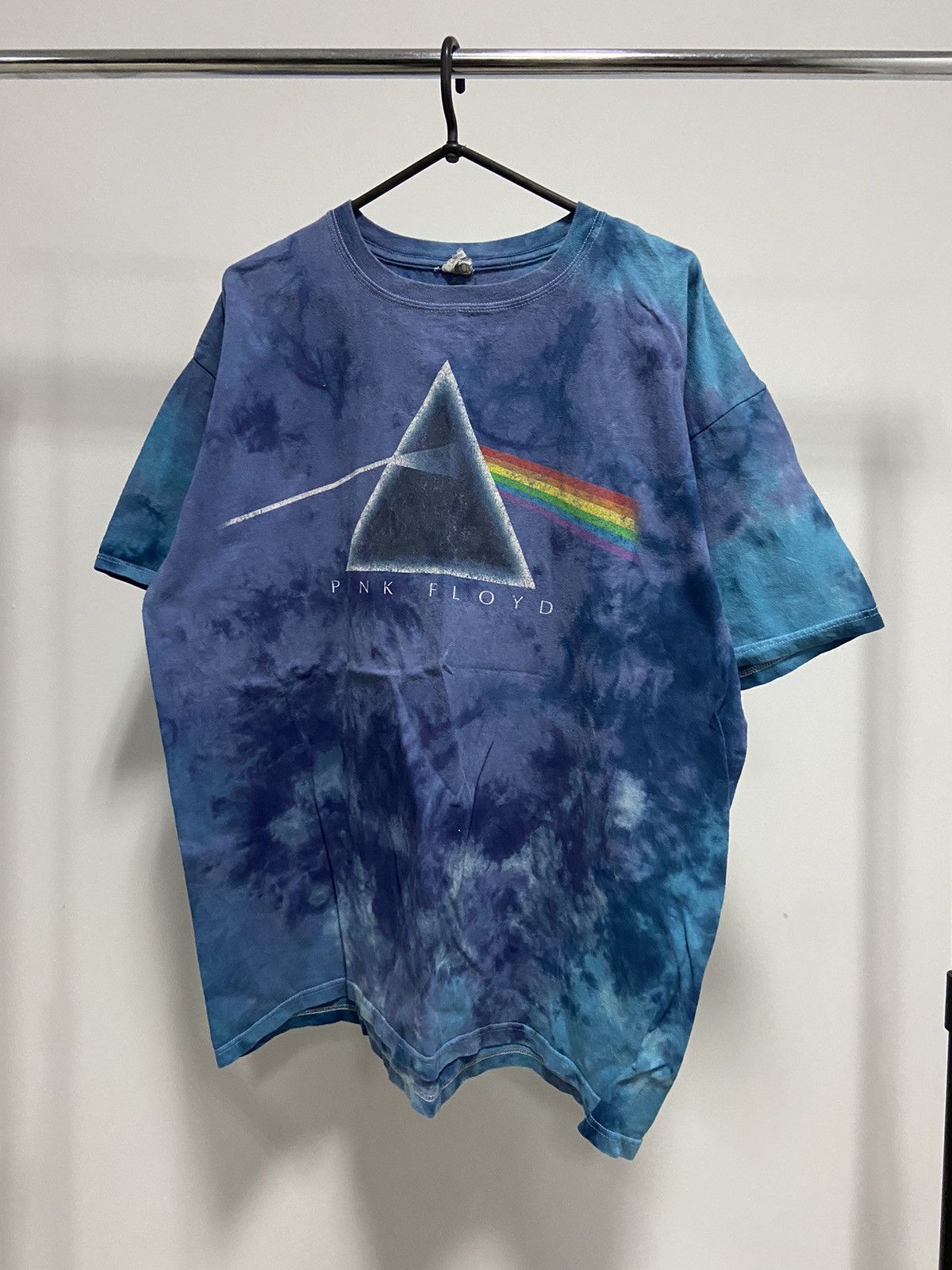Band Tees × Pink Floyd × Vintage Pink Floyd big logo tie dye t shirt vintage rock band Size US XXL / EU 58 / 5 - 1 Thumbnail