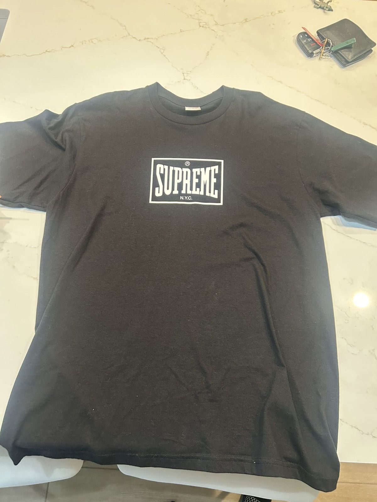 Supreme Supreme warm up tee #hype #streetwear #supreme #bape Size US L / EU 52-54 / 3 - 1 Thumbnail