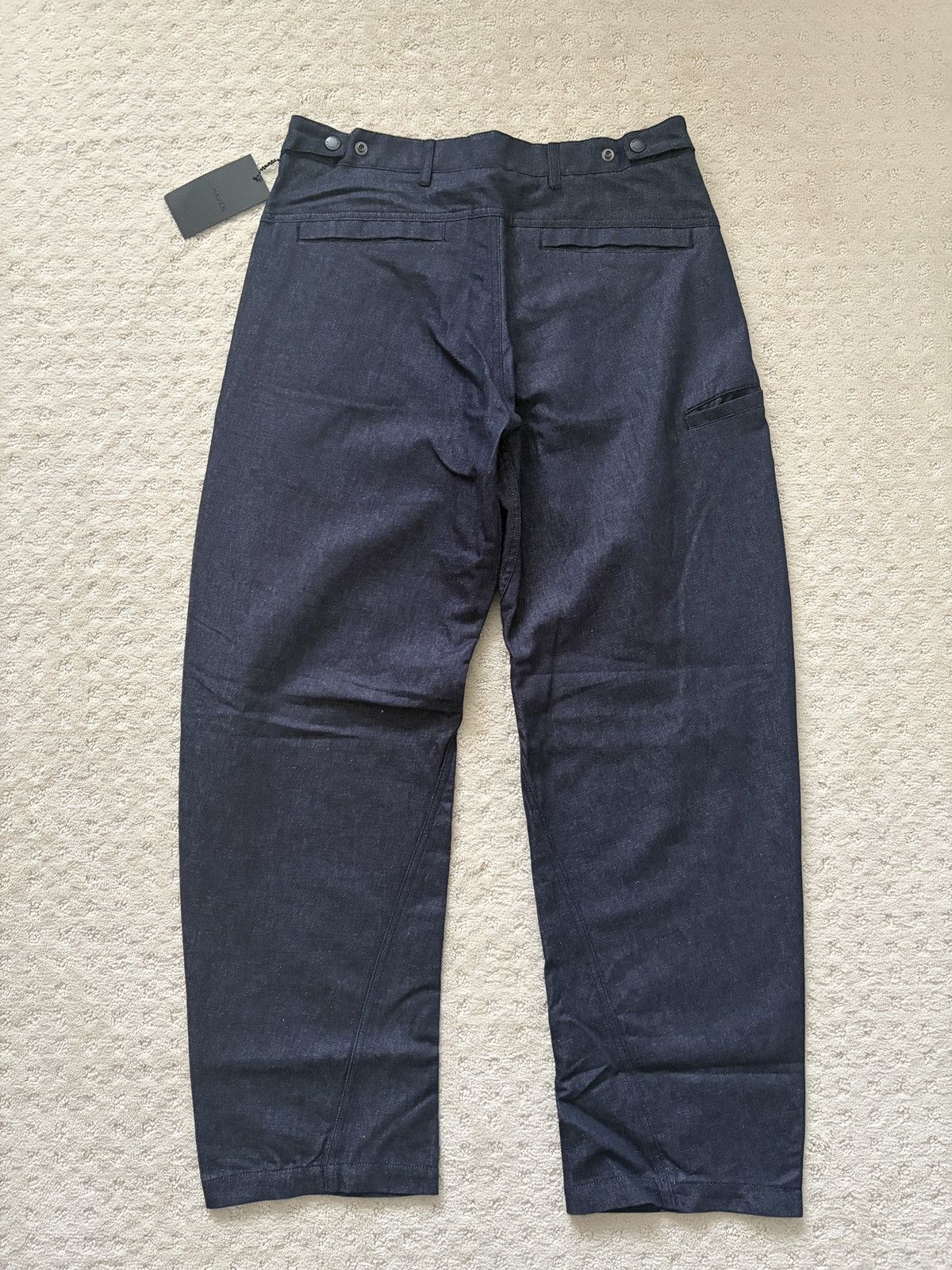 Haven HAVEN Helix Pant - Cotton Linen Denim Indigo Size US 30 / EU 46 - 2 Thumbnail