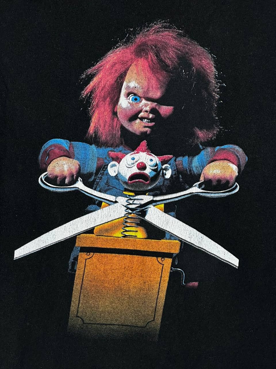 Vintage Vintage Faded Chucky Child’s Play Horror Movie Tee Size US L / EU 52-54 / 3 - 9 Thumbnail