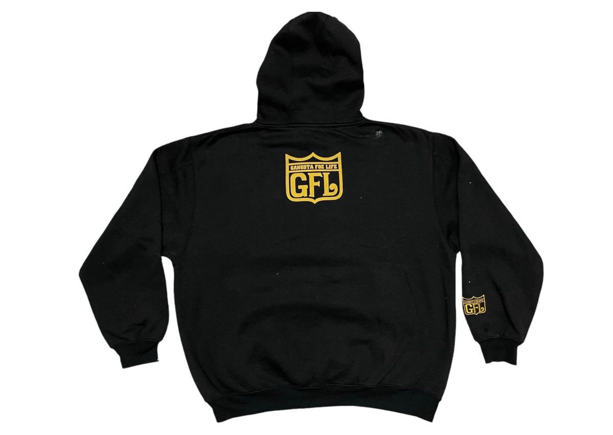 Rap Tees 2000s GANGSTA FOE LIFE SNOOP DOG STYLE CREWNECK Size US XL / EU 56 / 4 - 3 Thumbnail