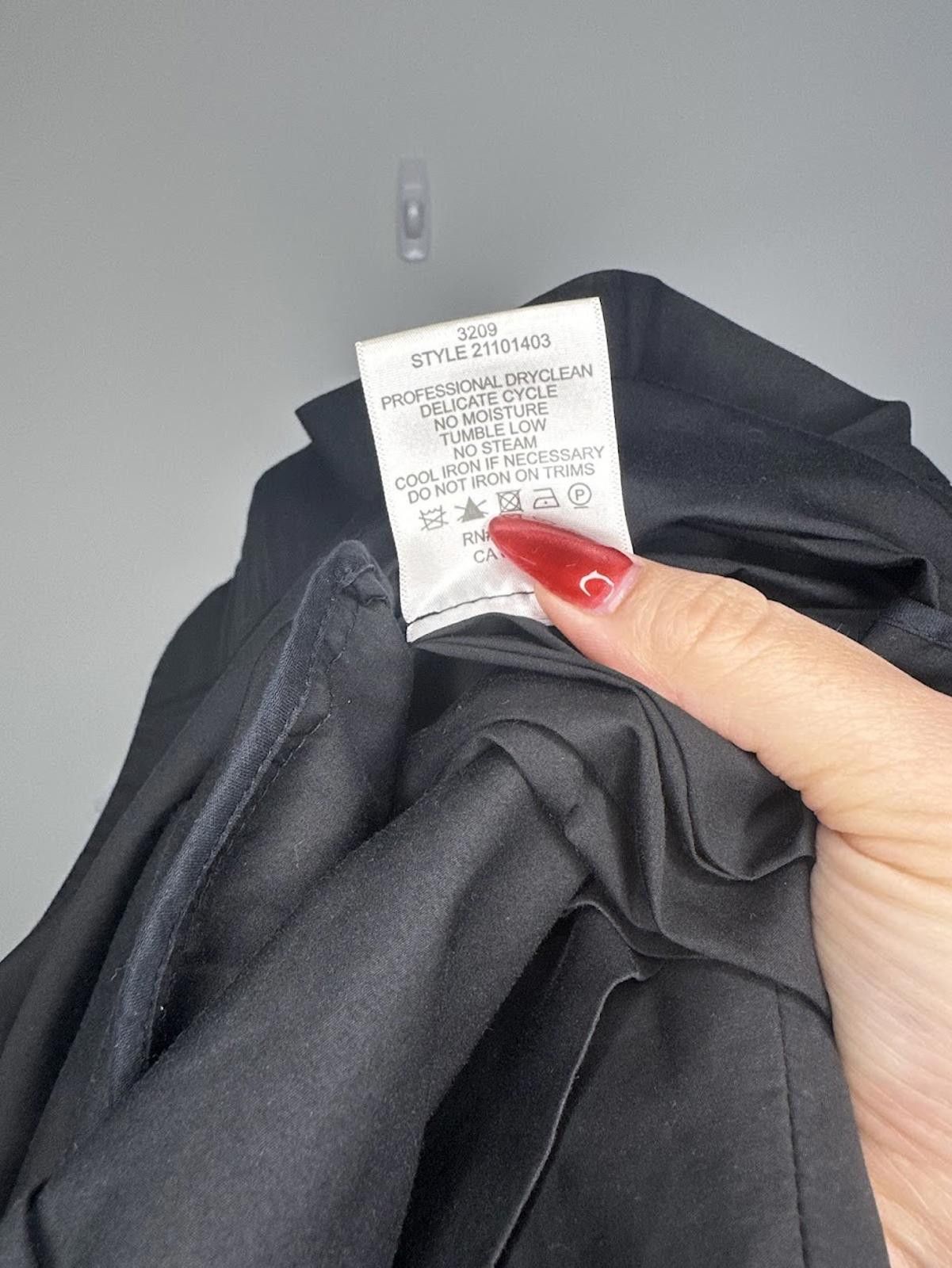 Other Tory Burch Black Industrial Dress - Sz. 12 Size XL / US 12-14 / IT 48-50 - 6 Thumbnail