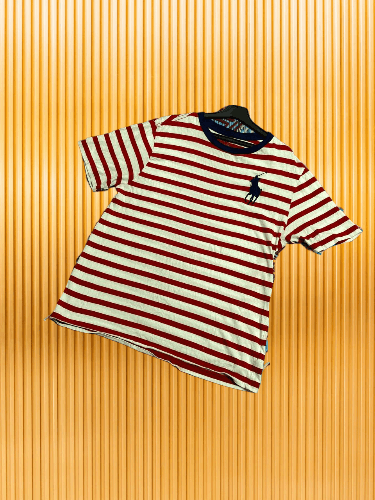 Polo Ralph Lauren Vintage Polo Ralph Lauren Stripped Short Sleeve tee Size US S / EU 44-46 / 1 - 1 Thumbnail