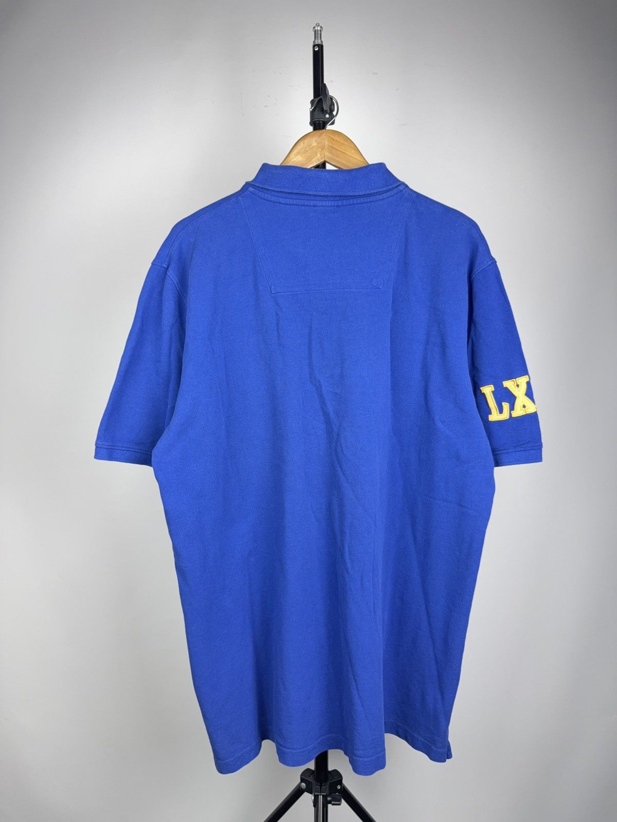 Lamborghini Luxury Automobili Lamborghini Bull Logo Polo Shirt Blue XXL Size US XXL / EU 58 / 5 - 14 Thumbnail
