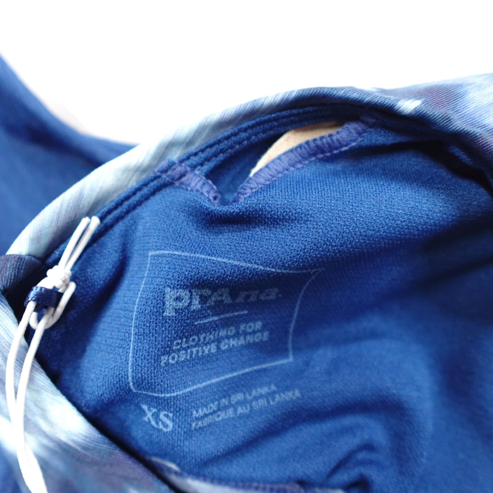 Prana prAna Ainsley Tankini Belize Blue Women's XS Tankini Solid Nylon Spandex Adjustable Removable Pads 1964801 Size ONE SIZE - 6 Thumbnail
