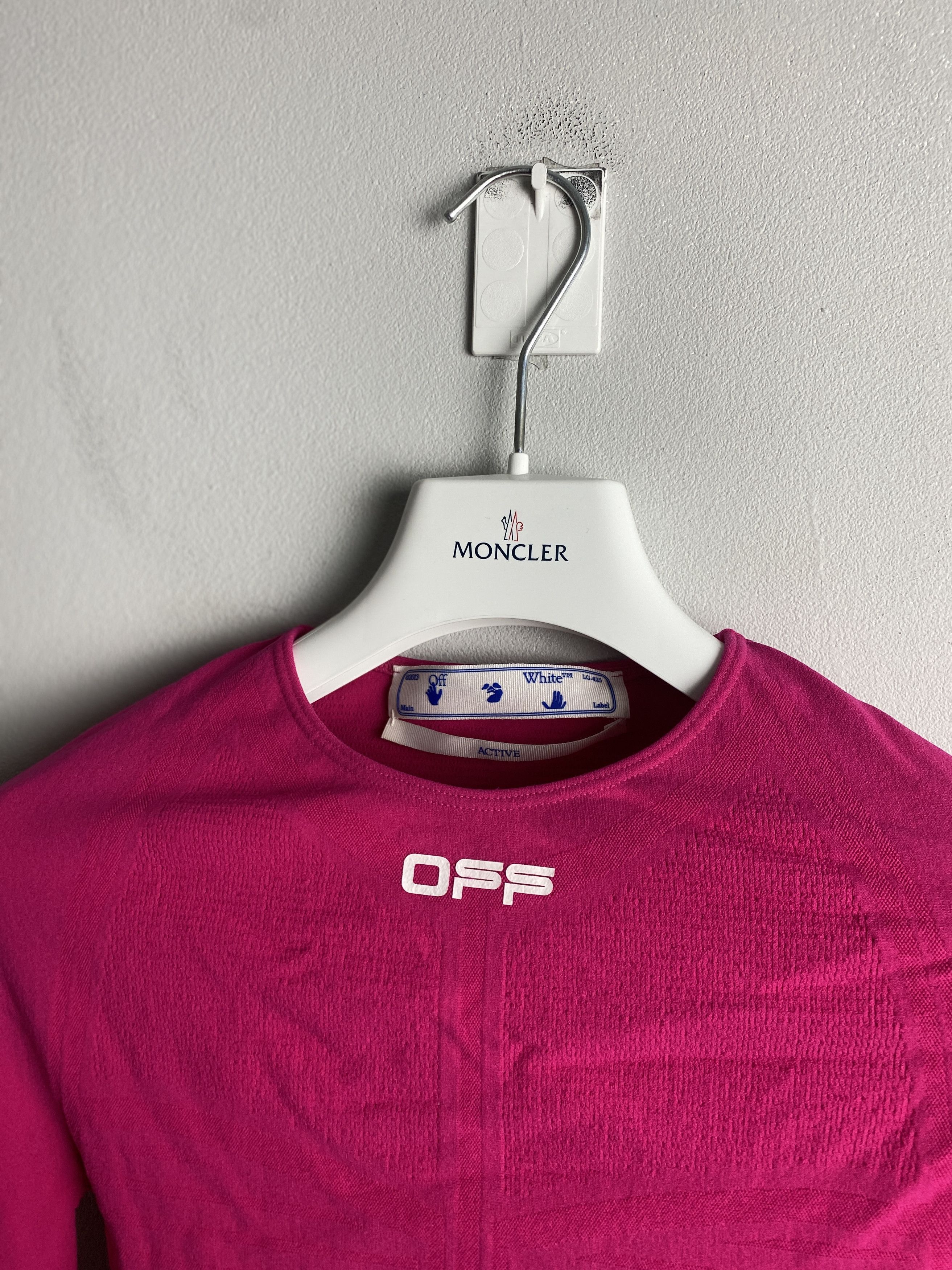 Off-White Off White active long sleeve t-shirt tee Size XS / US 0-2 / IT 36-38 - 2 Thumbnail