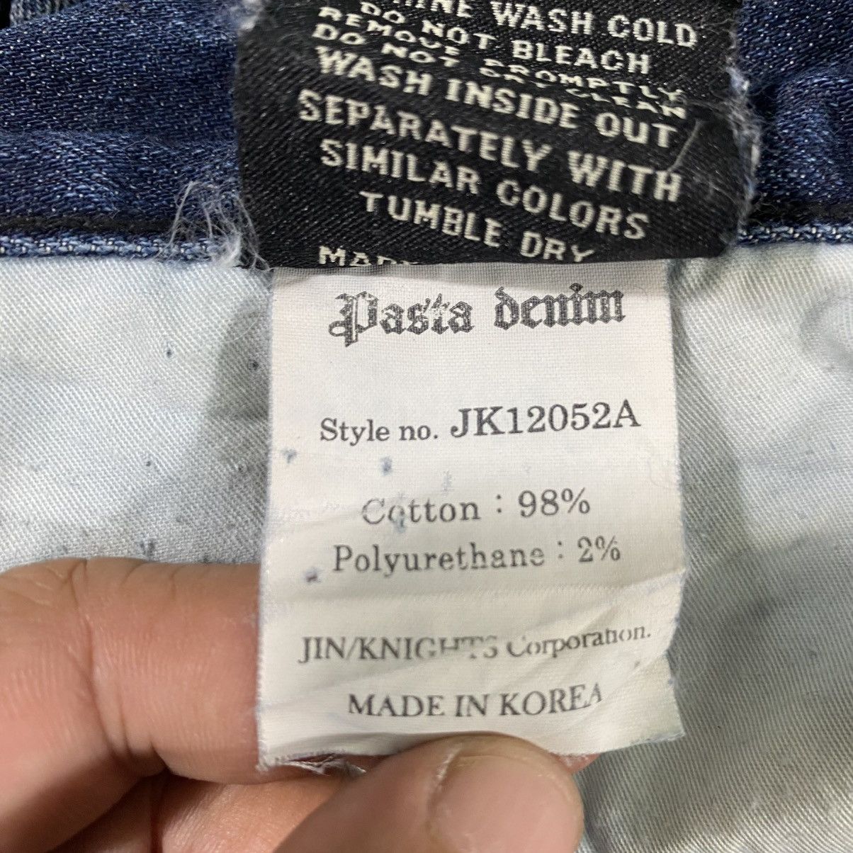 If Six Was Nine × Japanese Brand × Le Grande Bleu (L.G.B.) Pasta Denim Distressed Size 32 Blue Black Colour Size US 32 / EU 48 - 9 Thumbnail