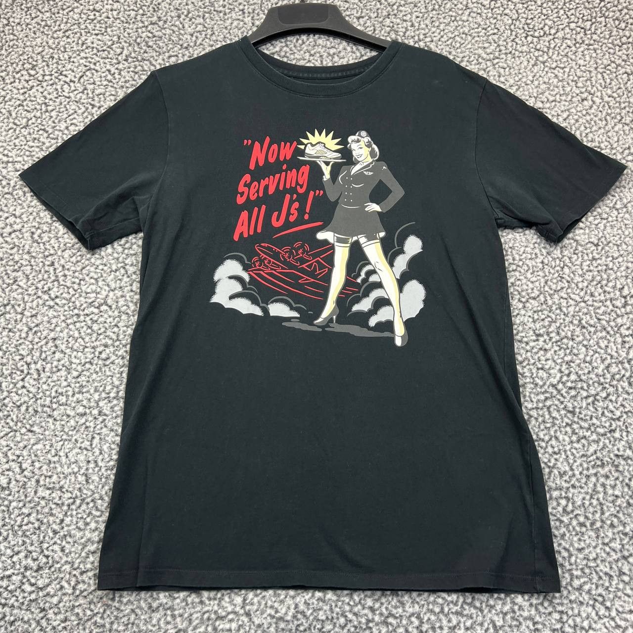 Jordan Brand Air Jordan Shirt Men Medium Now Serving All J's Jumpman M Size US M / EU 48-50 / 2 - 1 Thumbnail