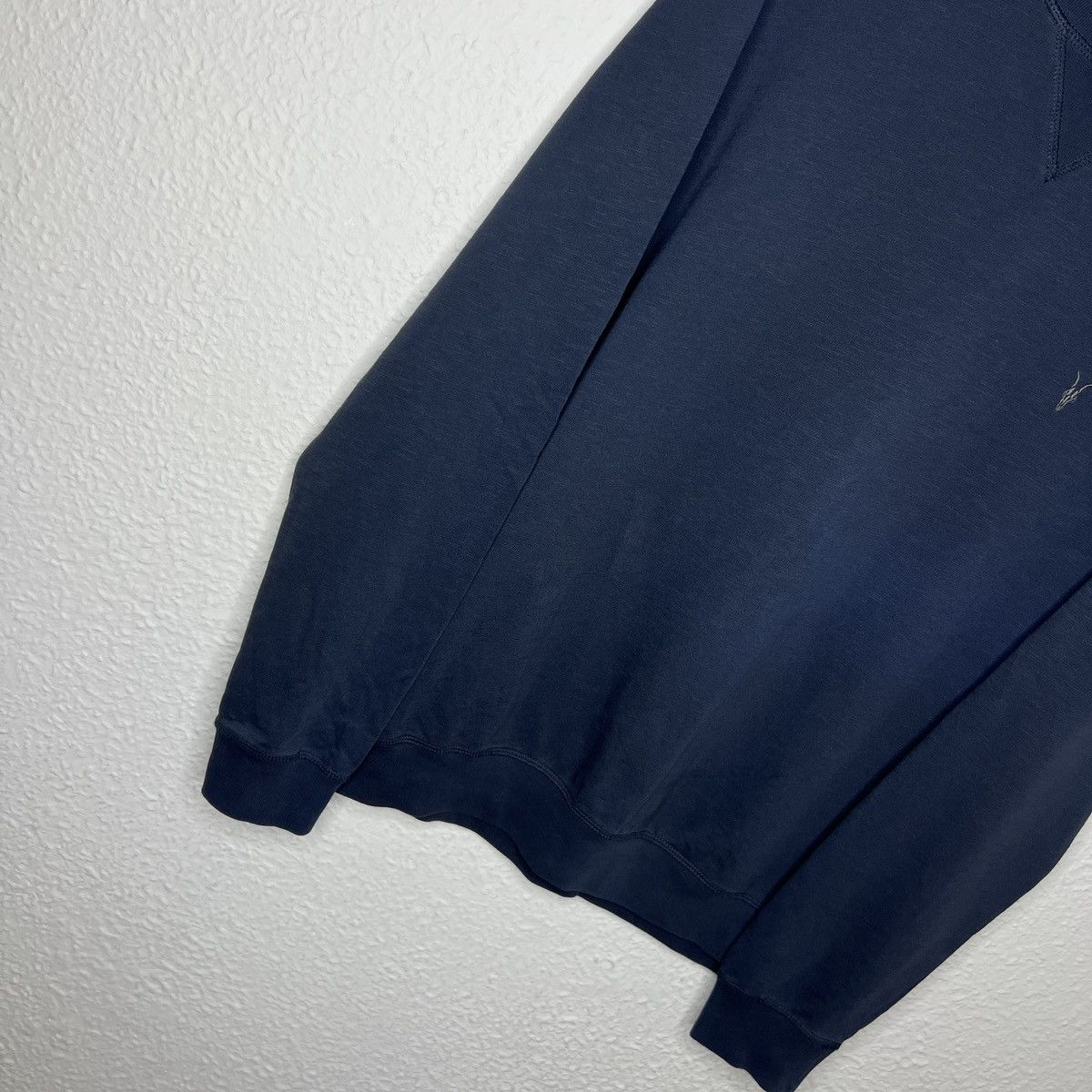 Allsaints Allsaints Sweatshirt Navy Crewneck Logo Size US M / EU 48-50 / 2 - 2 Thumbnail