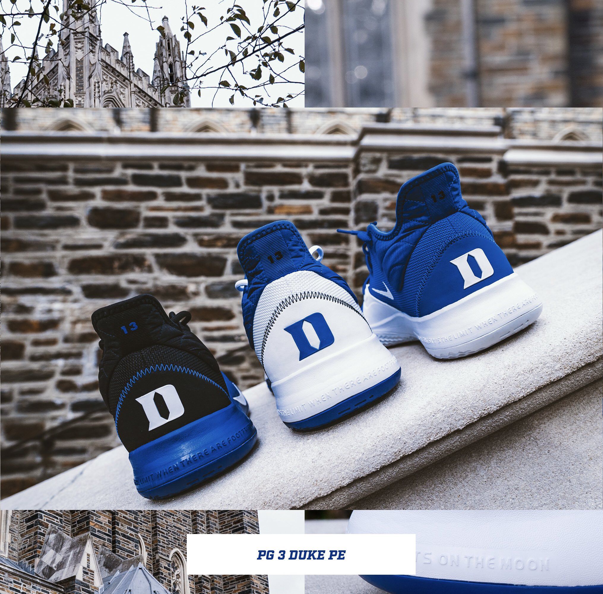 Nike Nike PG 3 Duke University Alt PE PROMO SAMPLE "Unreleased* Size US 13 / EU 46 - 2 Thumbnail