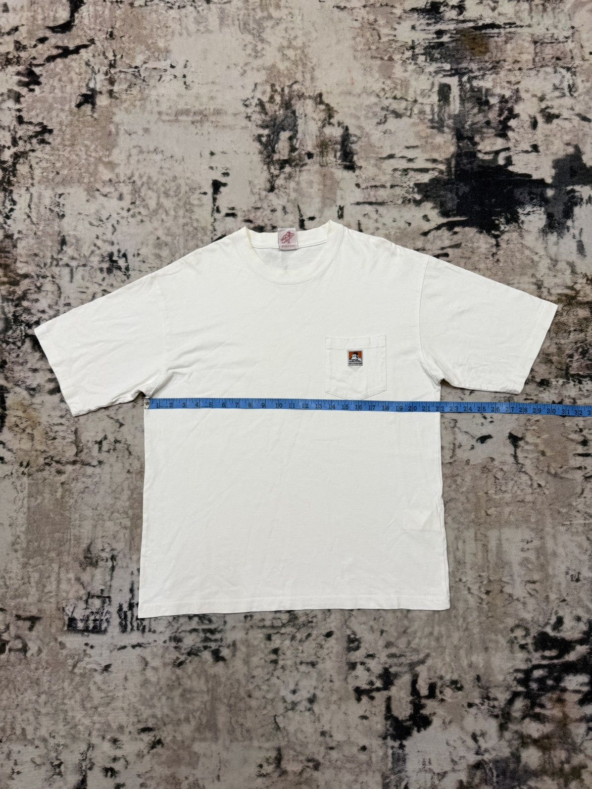 Ben Davis × Vintage Vintage Ben Davis Pocket Tshirt Size US L / EU 52-54 / 3 - 13 Thumbnail