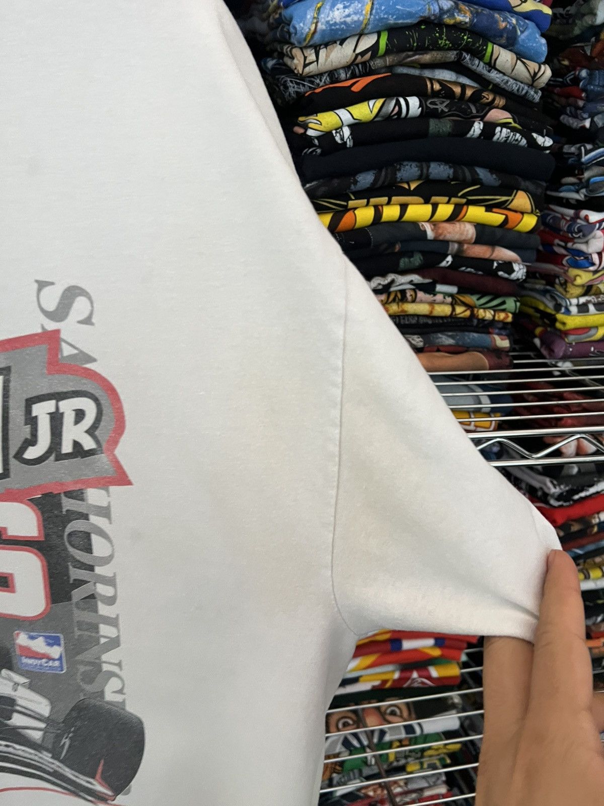 NASCAR 2005 Sam Hornish Jr Racing Driven to Win Speedgear F1 Tee Size US L / EU 52-54 / 3 - 7 Thumbnail