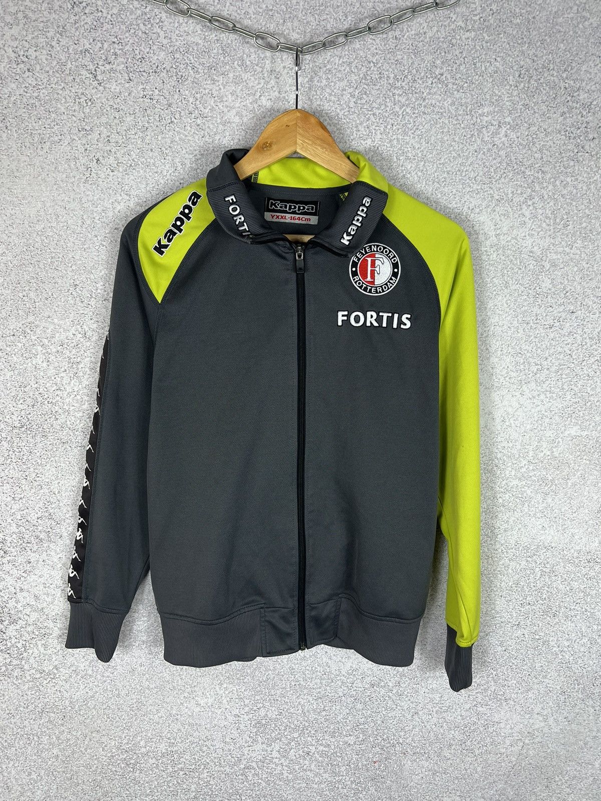 Kappa Vintage Feyenoord Kappa Soccer Track Jacket Football Kit Size US S / EU 44-46 / 1 - 1 Thumbnail