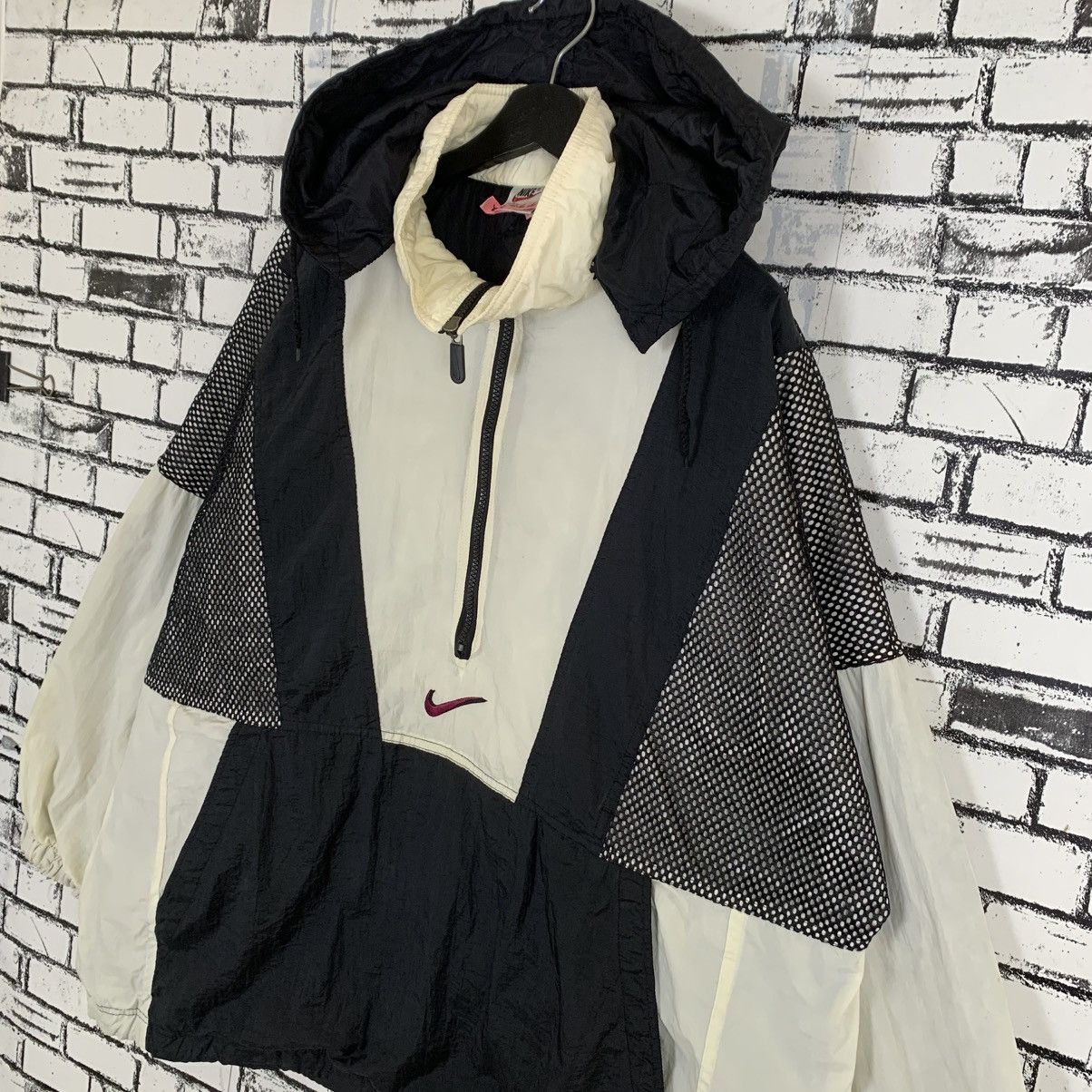 Nike Vintage Nike Swoosh Hoodie Jacket Size US L / EU 52-54 / 3 - 2 Thumbnail