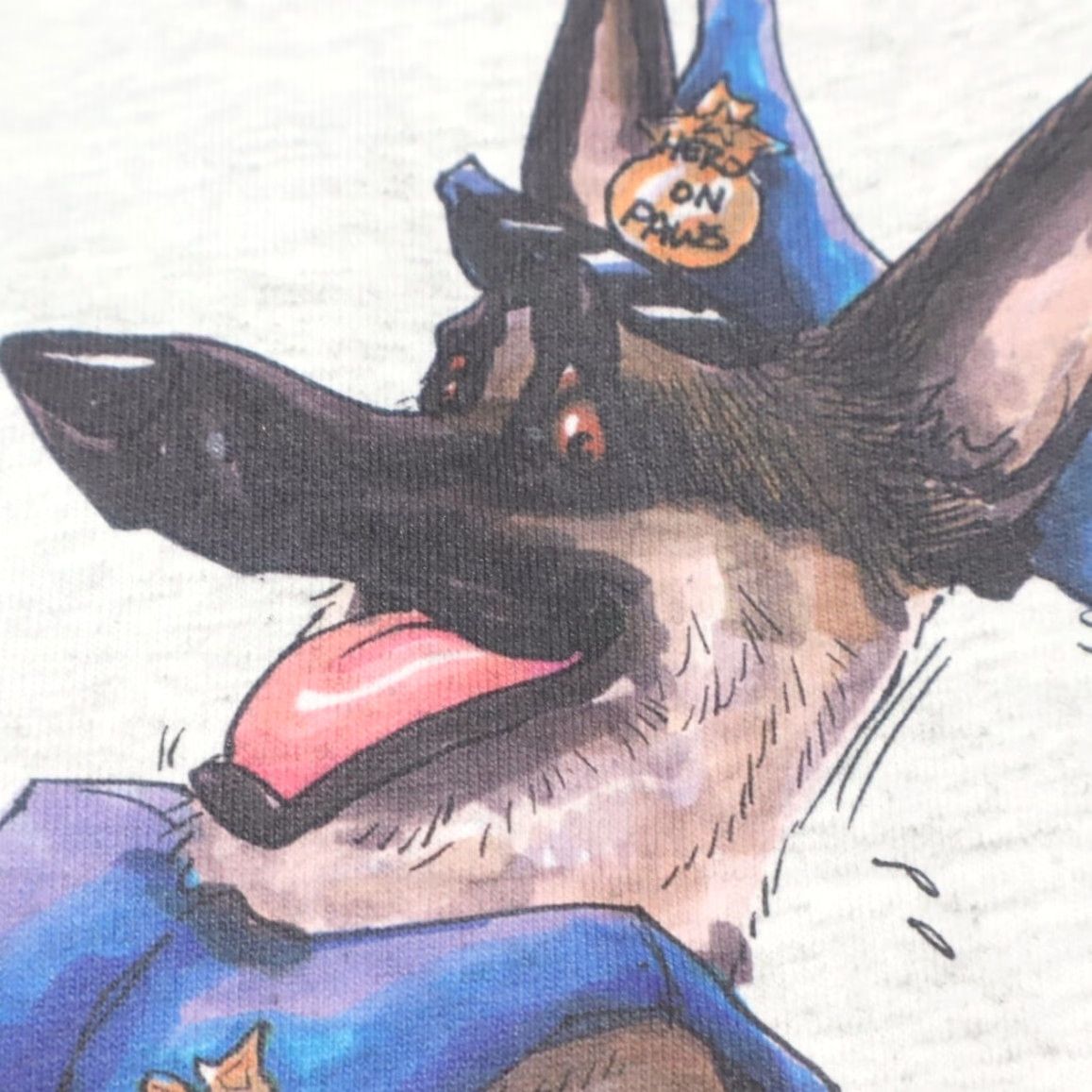 Vintage McCartney Shirt Grey Men's M Heroes on Paws Police K-9 T-Shirt Size US M / EU 48-50 / 2 - 7 Thumbnail