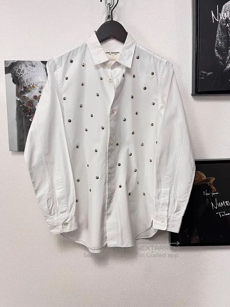 Junya Watanabe Junya Watanabe Studded Shirt Size M / US 6-8 / IT 42-44 - 2 Thumbnail