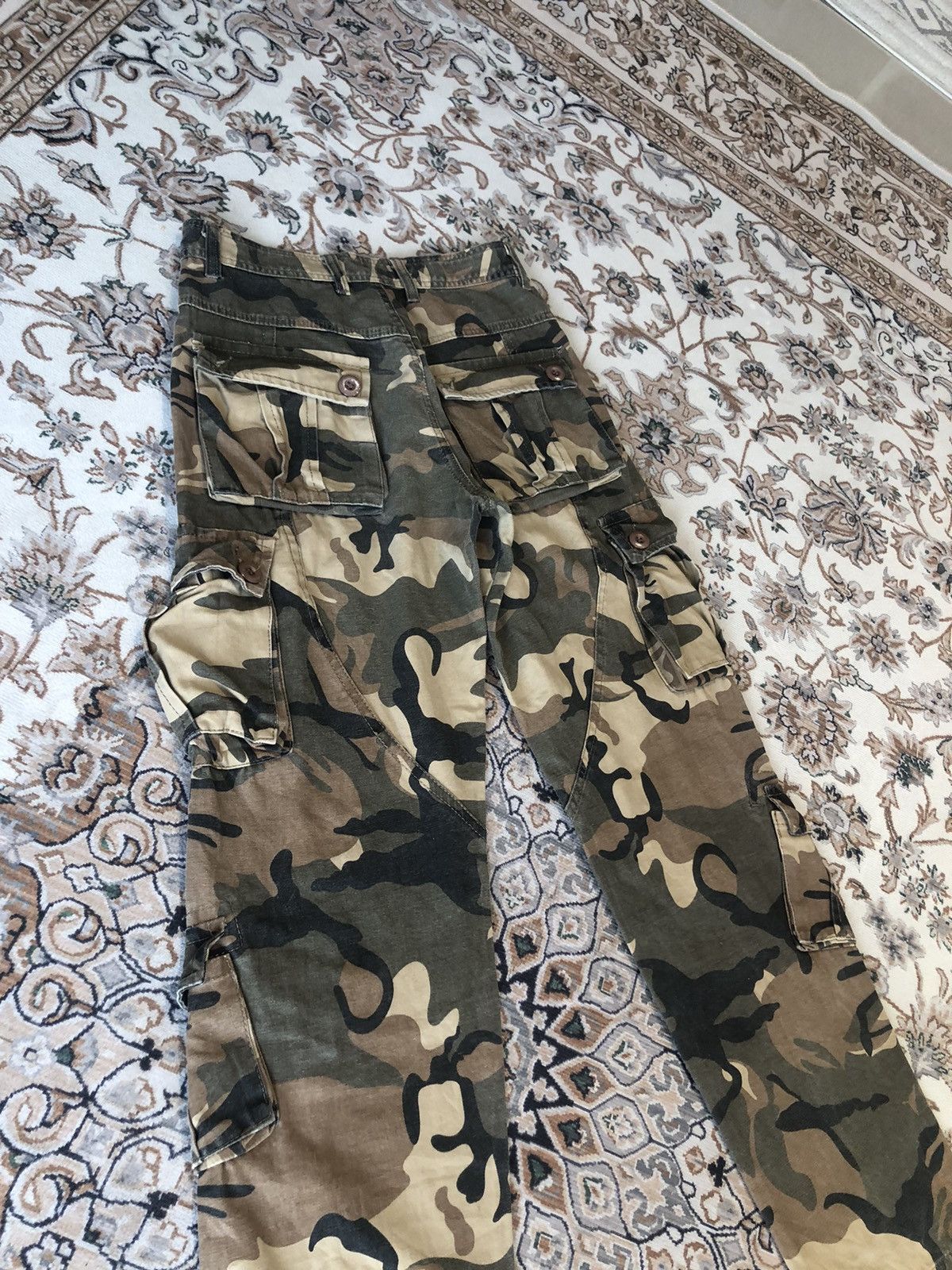 Japanese Brand CAMO TACTICAL CARGO PANTS Size US 28 / EU 44 - 8 Thumbnail