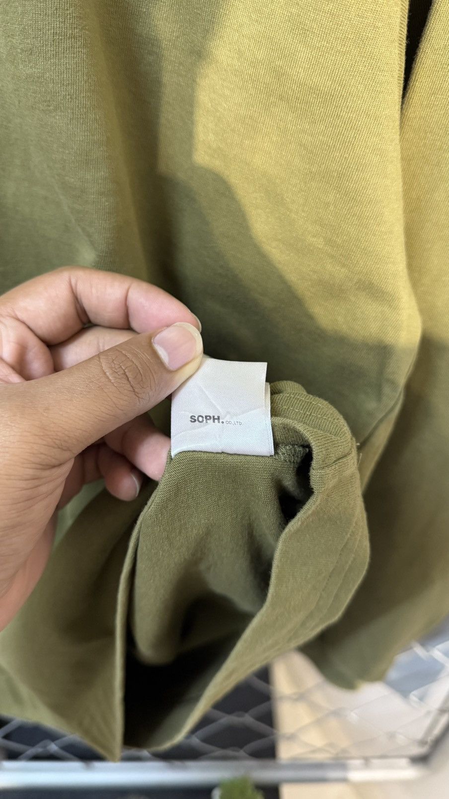 uniform experiment UNIFORM EXPERIMENT LONG SLEEVE TSHIRT GREEN Size US M / EU 48-50 / 2 - 9 Thumbnail