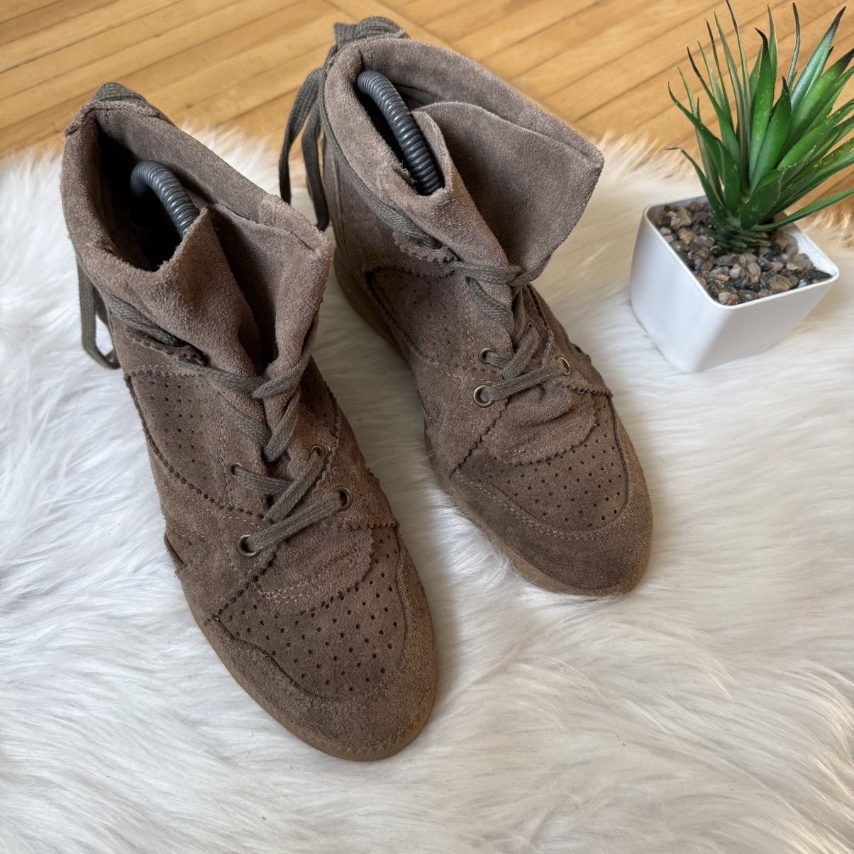 Other 📌 Crazy like Isabel Marant Style Bekett Wedge Sneakers Size US 7 / IT 37 - 5 Thumbnail