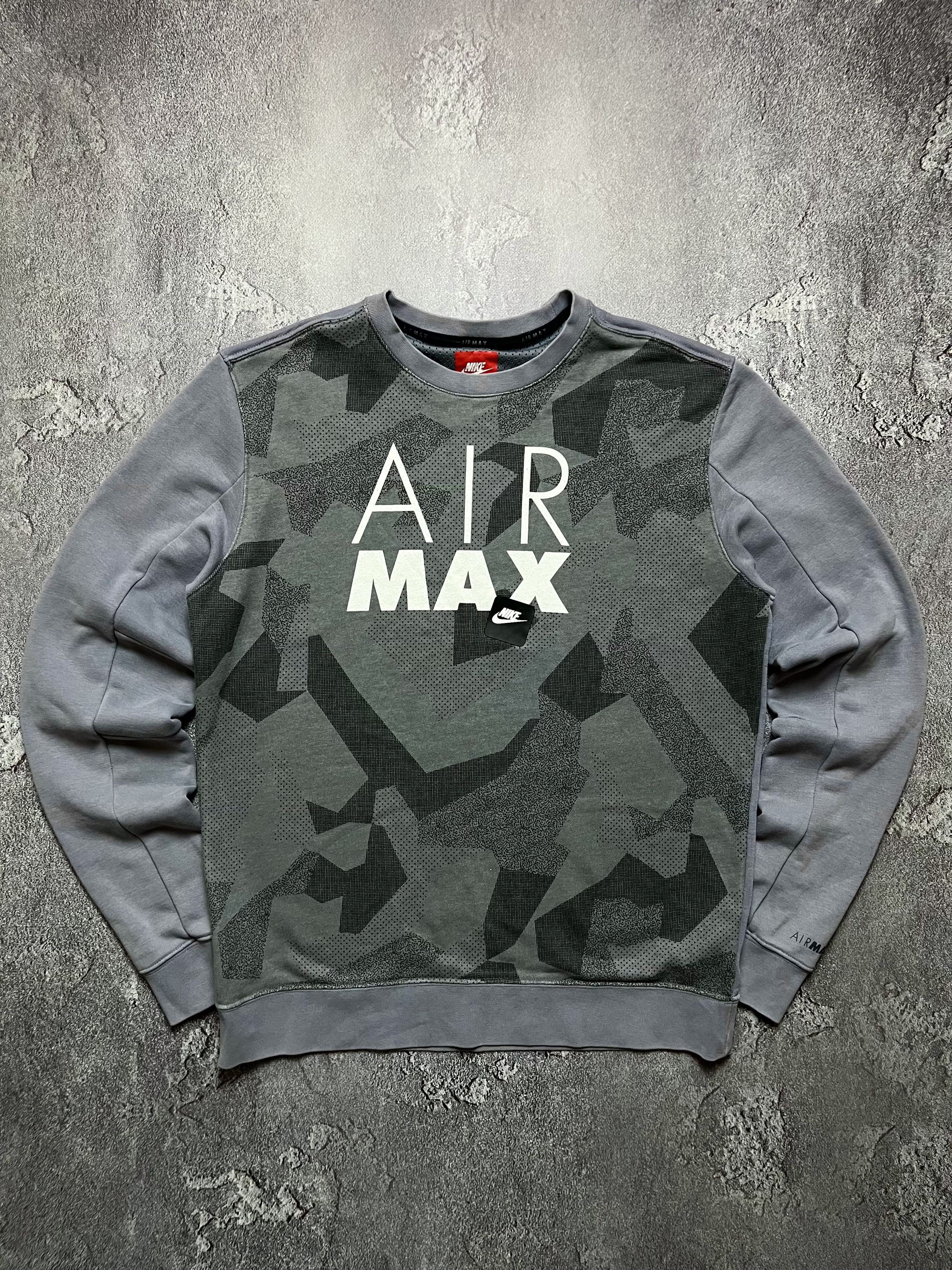Nike Vintage Sweatshirts Nike Air Max Big Logo Striped Mens M Size US M / EU 48-50 / 2 - 1 Thumbnail