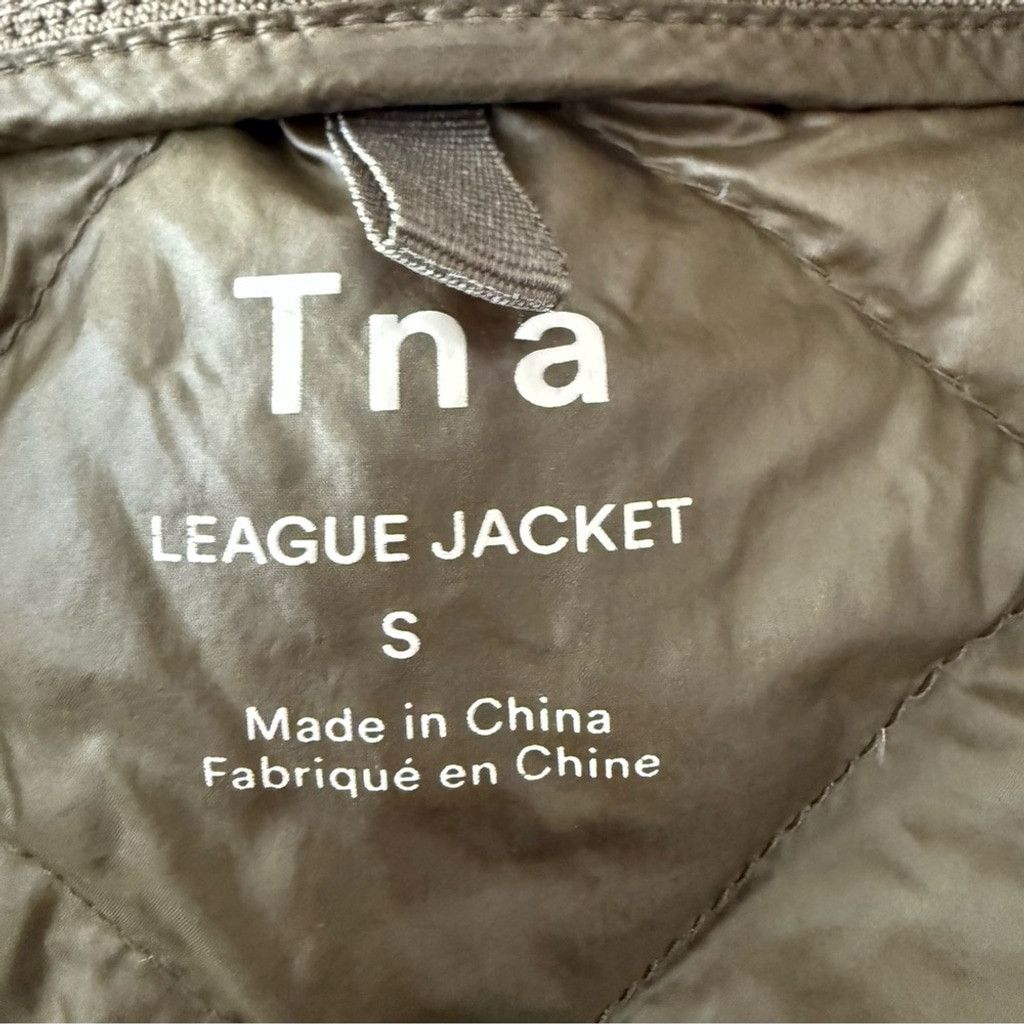 TNA TNA Olive Bomber Jacket Size S / US 4 / IT 40 - 3 Thumbnail