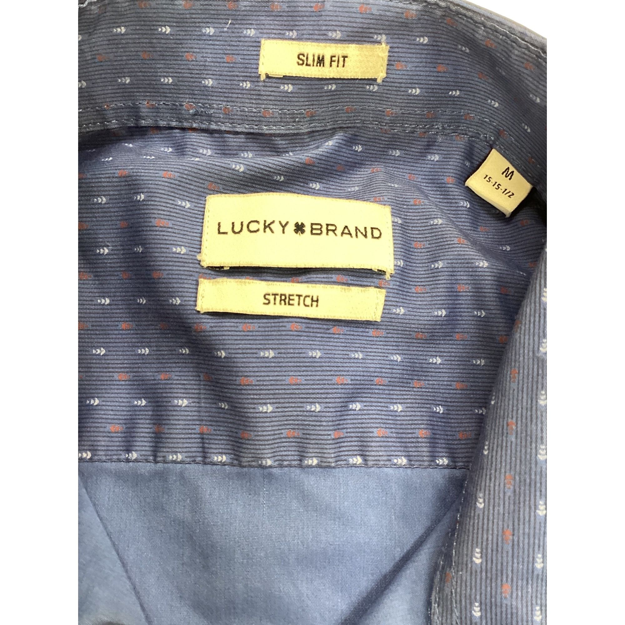 Lucky Brand Lucky Brand Stretch Slim fit Med Button up short sleeve SKU Size US M / EU 48-50 / 2 - 5 Thumbnail