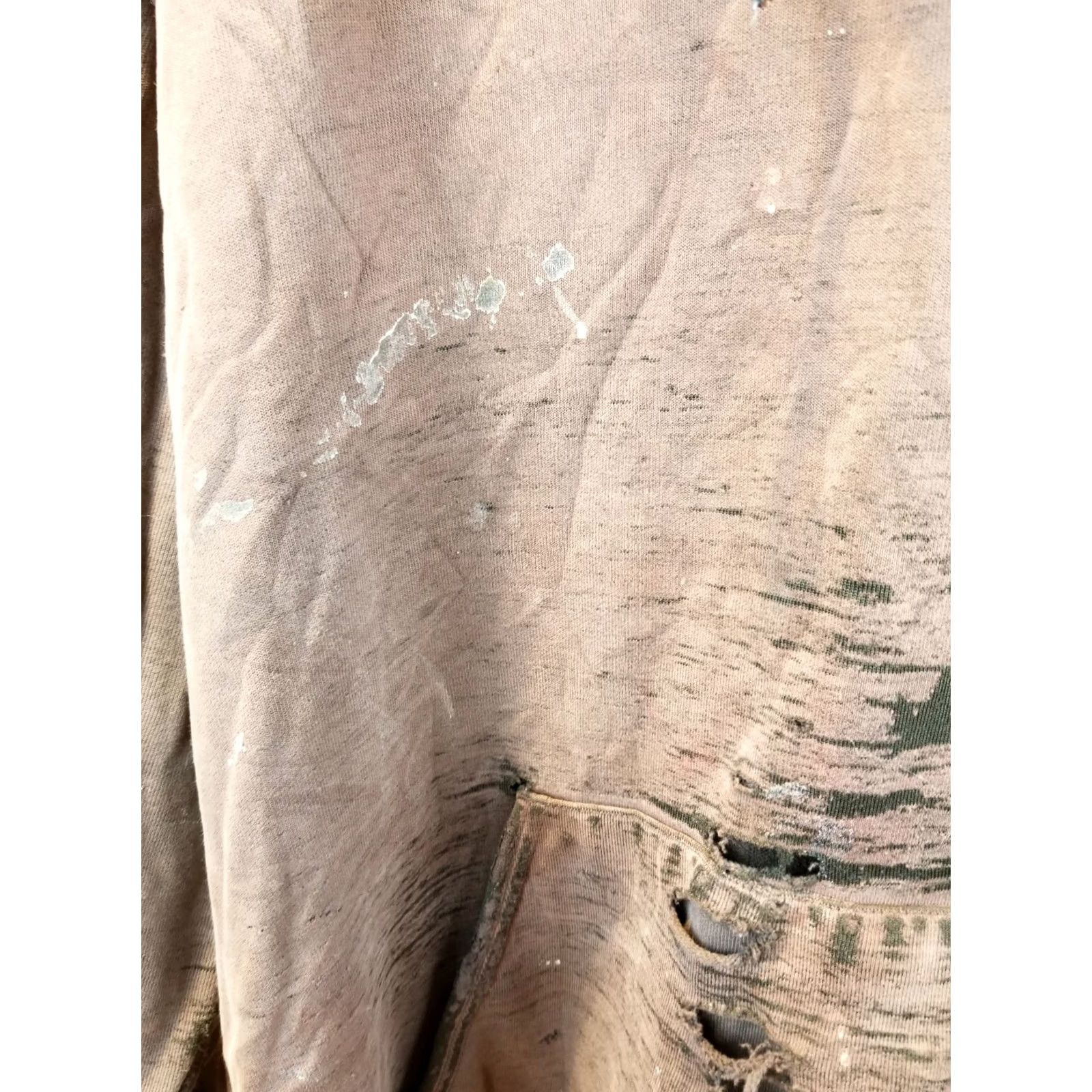 Carhartt VINTAGE Carhartt HOODIE Sweatshirt SZ XLARGE Brown Pullover Mens 26 INCH Top to Bottom 24/28/22/26 Inches Size US XL / EU 56 / 4 - 3 Thumbnail
