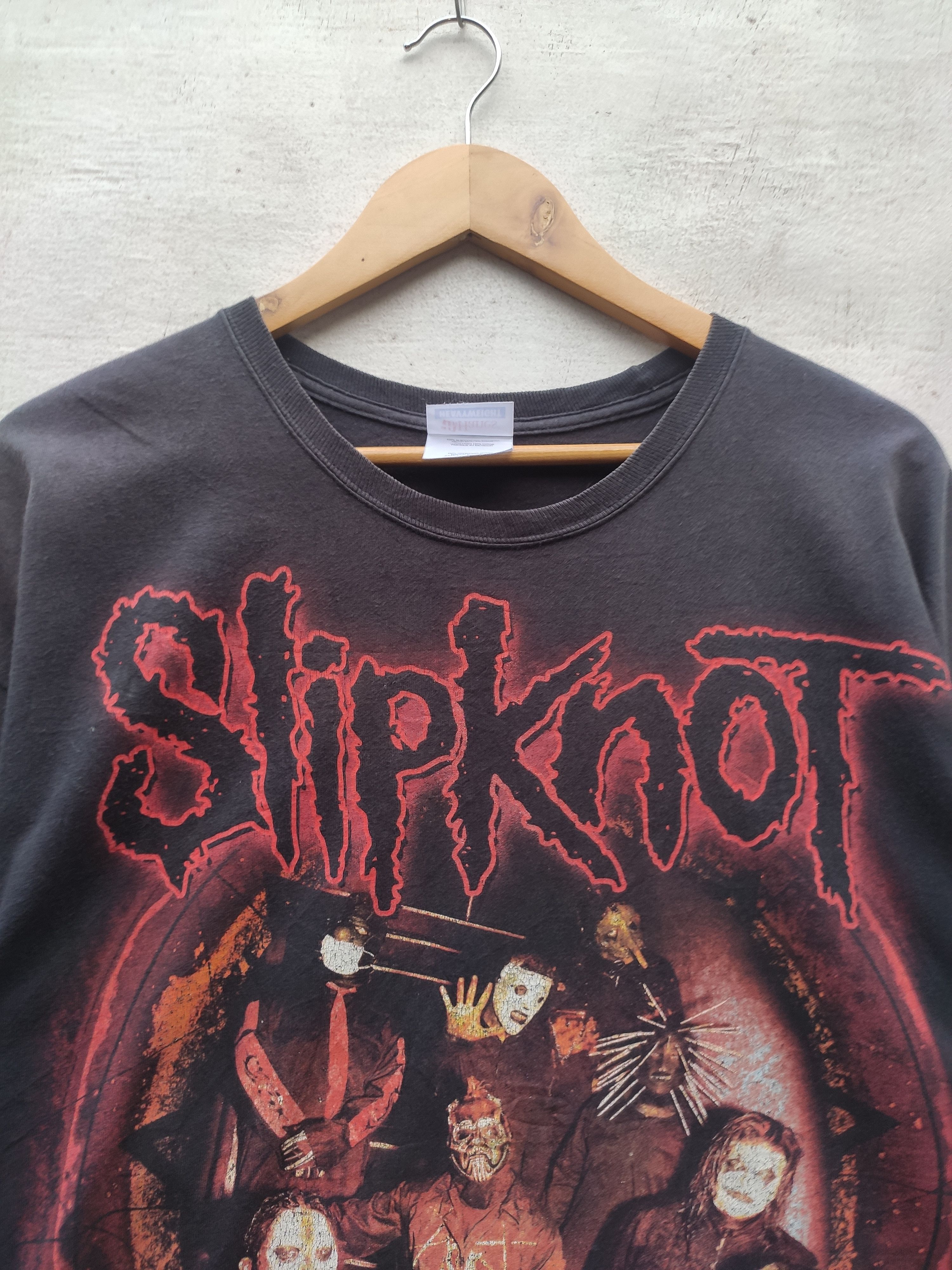 Band Tees 🔥 Vintage y2k Vintage Slipknot t shirt Size US XL / EU 56 / 4 - 3 Thumbnail
