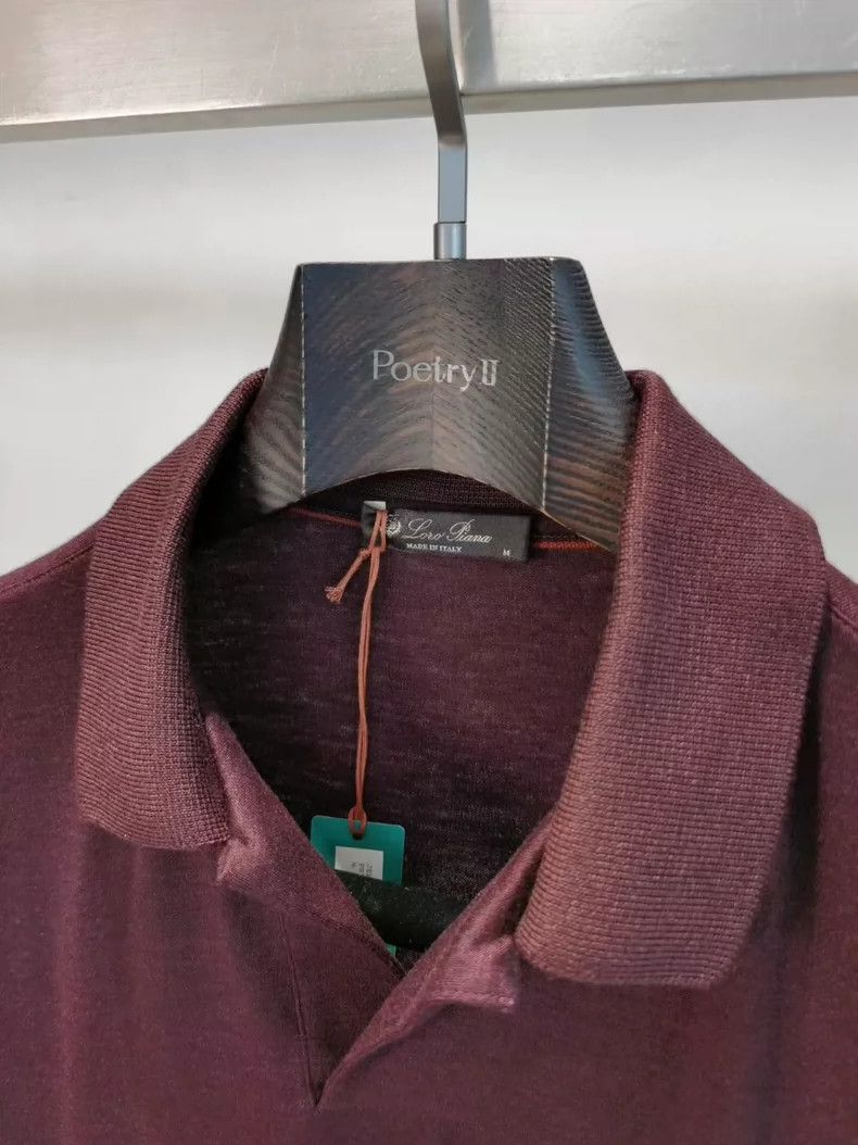 Loro Piana LORO PIANA Cashmere silk Polo shirt Size US XS / EU 42 / 0 - 4 Thumbnail
