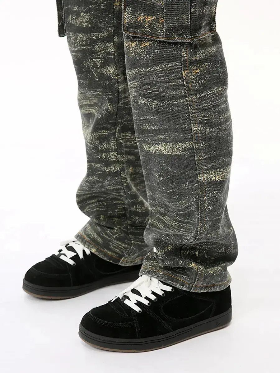 Japanese Brand Retro loose pocket camouflage jeans Size US 30 / EU 46 - 2 Thumbnail