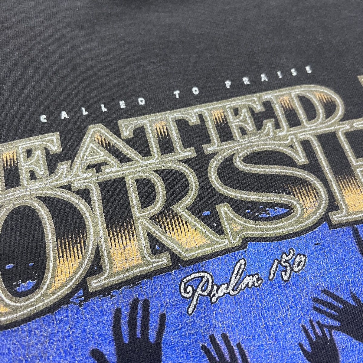Vintage Vintage 90s God Jesus Bible Holy Tee Living Epistles Faded Size US XL / EU 56 / 4 - 3 Thumbnail