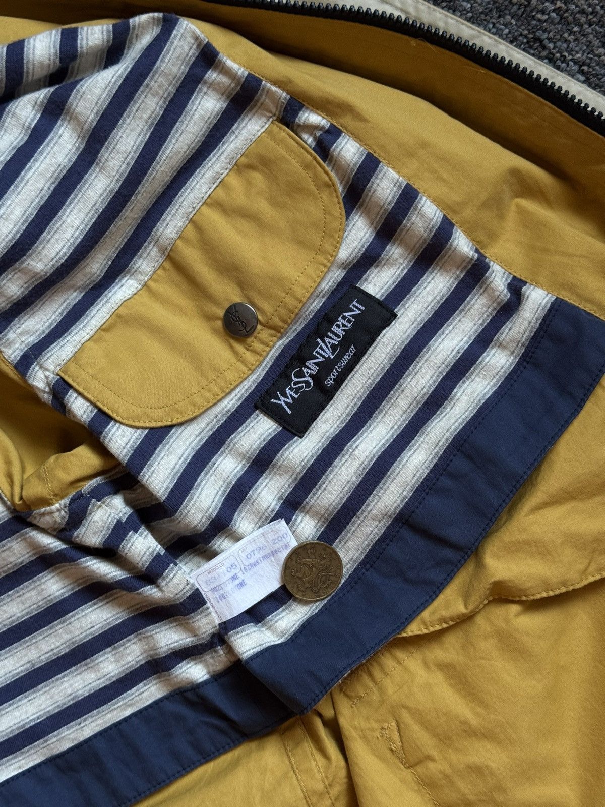 Yves Saint Laurent Saint Laurent light Jacket Size US L / EU 52-54 / 3 - 4 Thumbnail