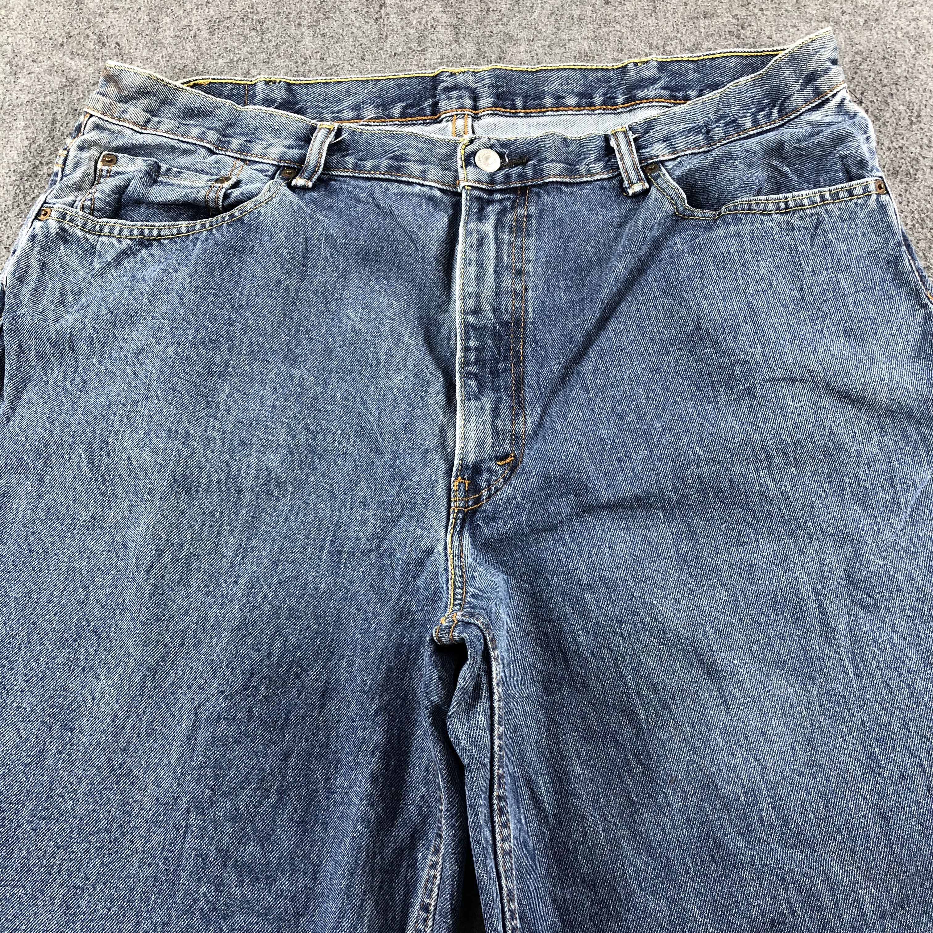 Levi's Vintage Blue Wash Levis 560 Jeans-J2607 Size US 39 - 3 Thumbnail