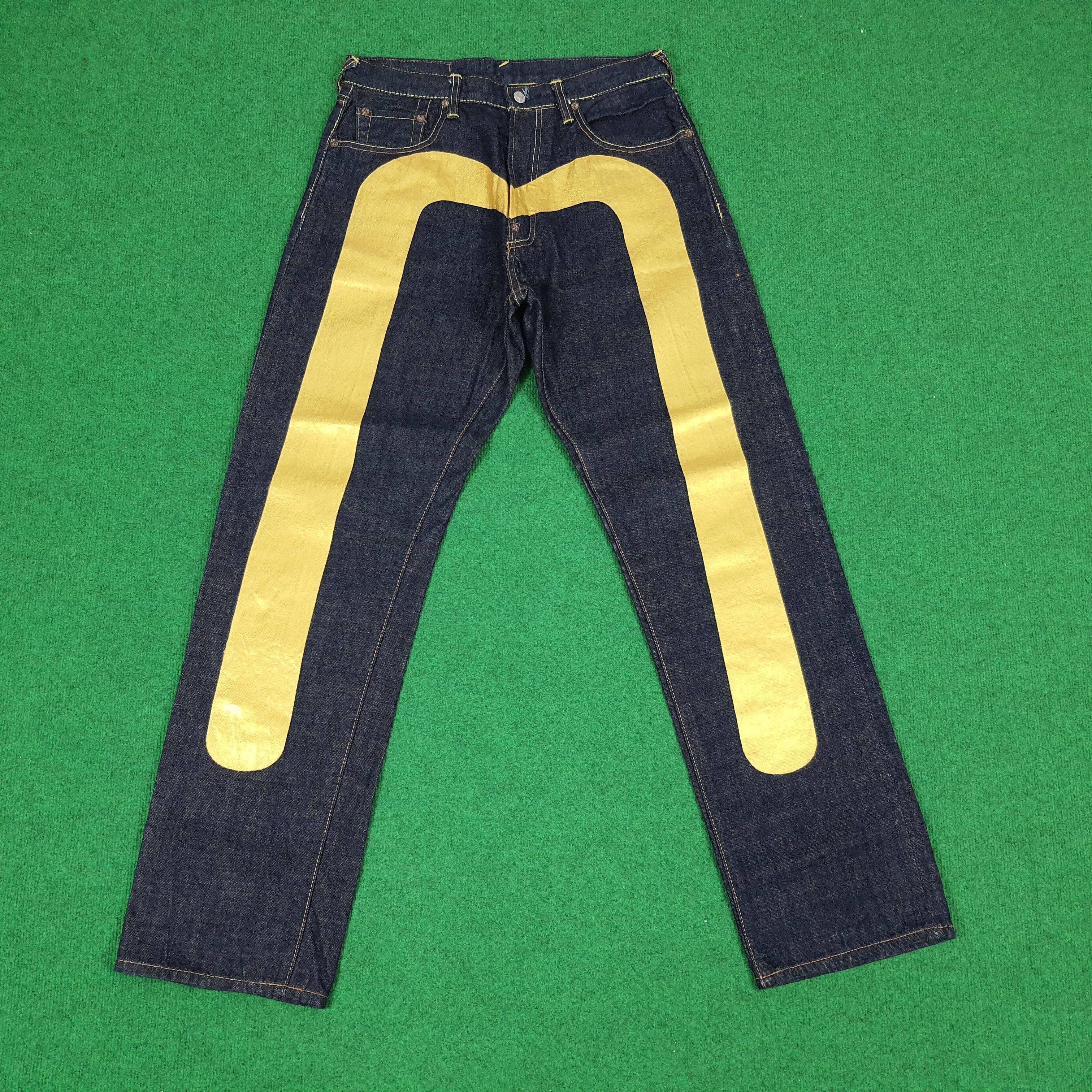 Vintage Evisu Japanese Brand Custom Daicock Selvedge Jeans