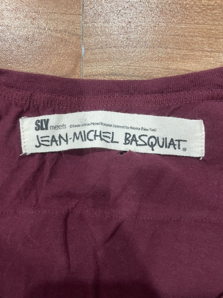 Japanese Brand × Jean-Michel Basquiat × Vintage SLY x Jean-Michel Basquiat Distressed Tshirt Size US S / EU 44-46 / 1 - 5 Thumbnail