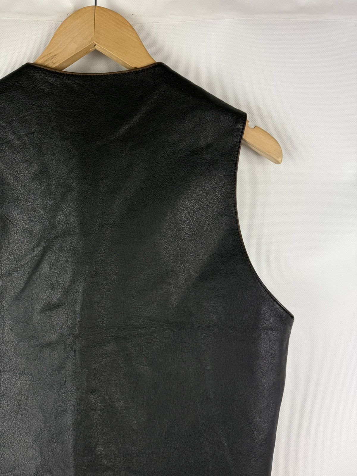 Indian Motorcycle Indian Motorcycle Vintage Men’s Leather Biker Vest Waistcoat Size US M / EU 48-50 / 2 - 14 Thumbnail