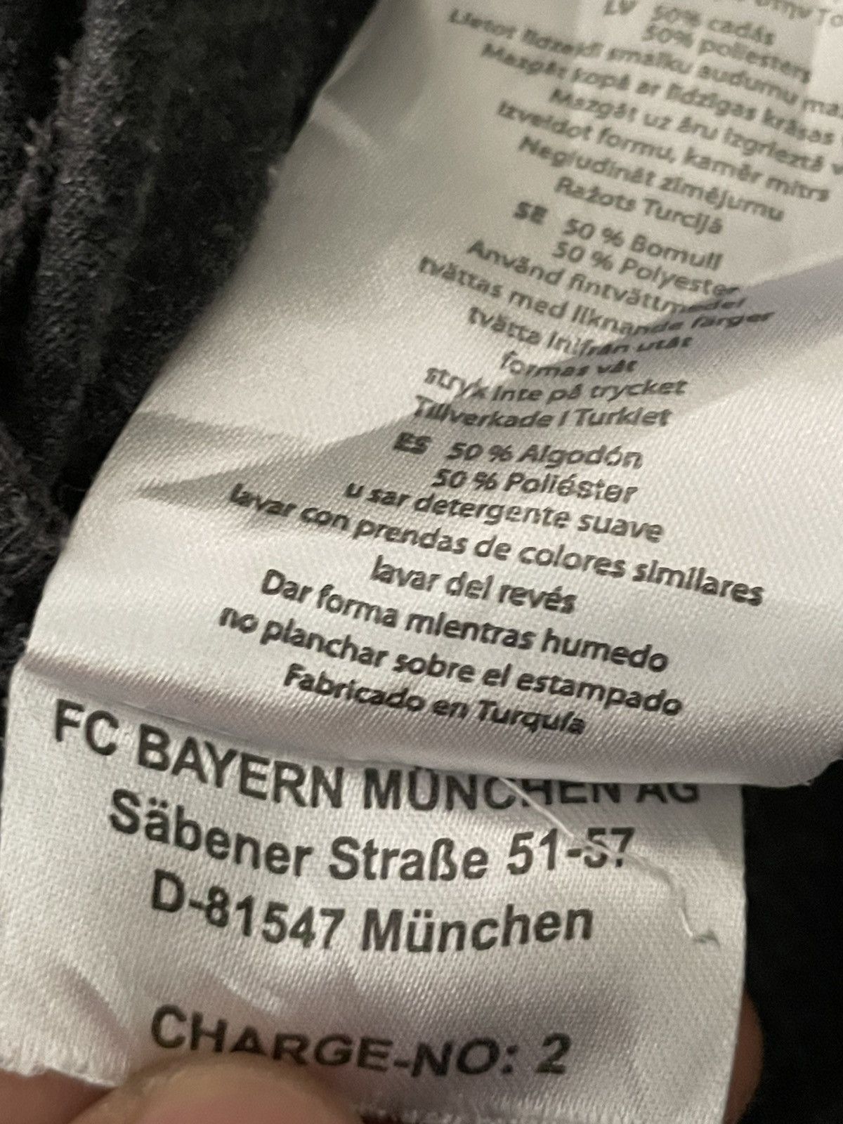 Designer BAYERN RETRO LOGO CASUAL T-SHIRT GREY Size US M / EU 48-50 / 2 - 8 Thumbnail