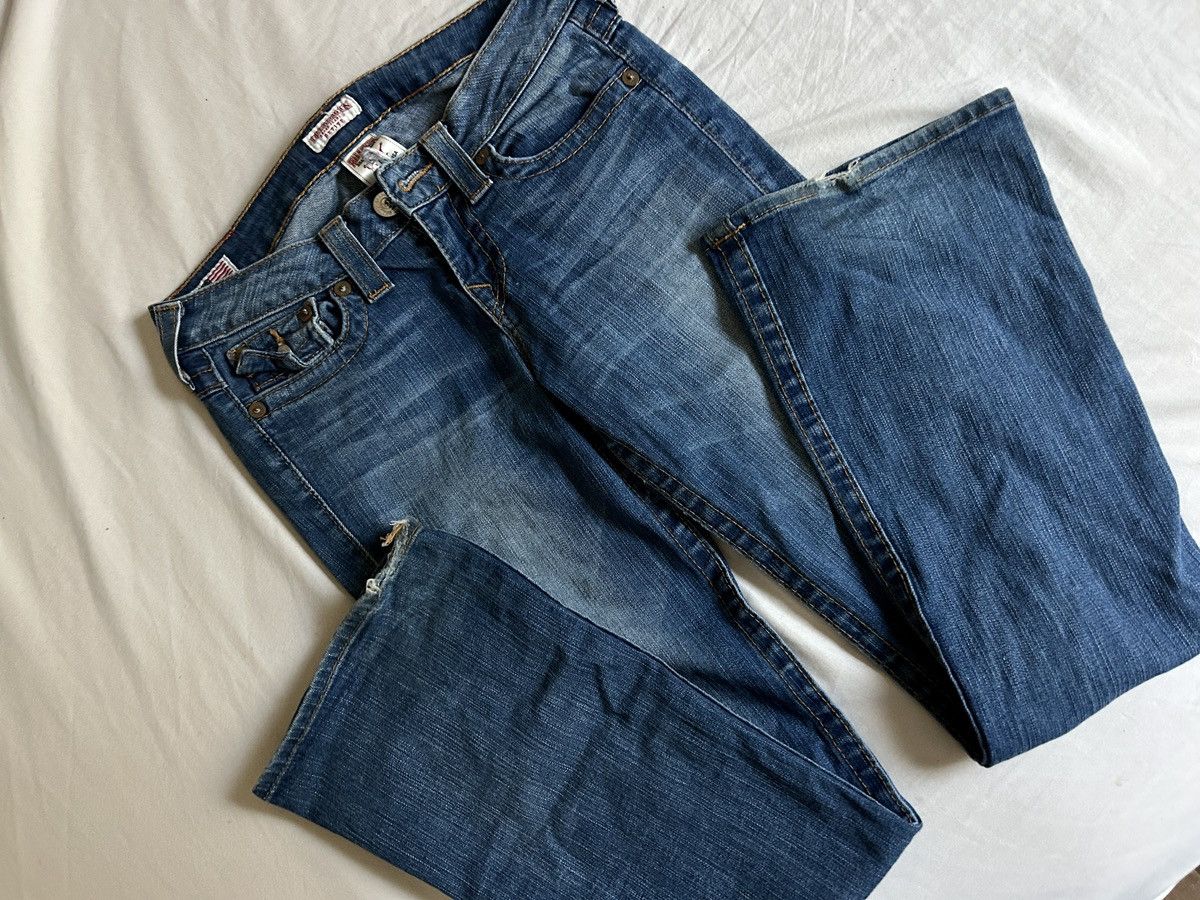 True Religion True Religion Petite Women’s Medium Wash Bootcut Denim Size 25" / US 0 / IT 36 - 1 Thumbnail
