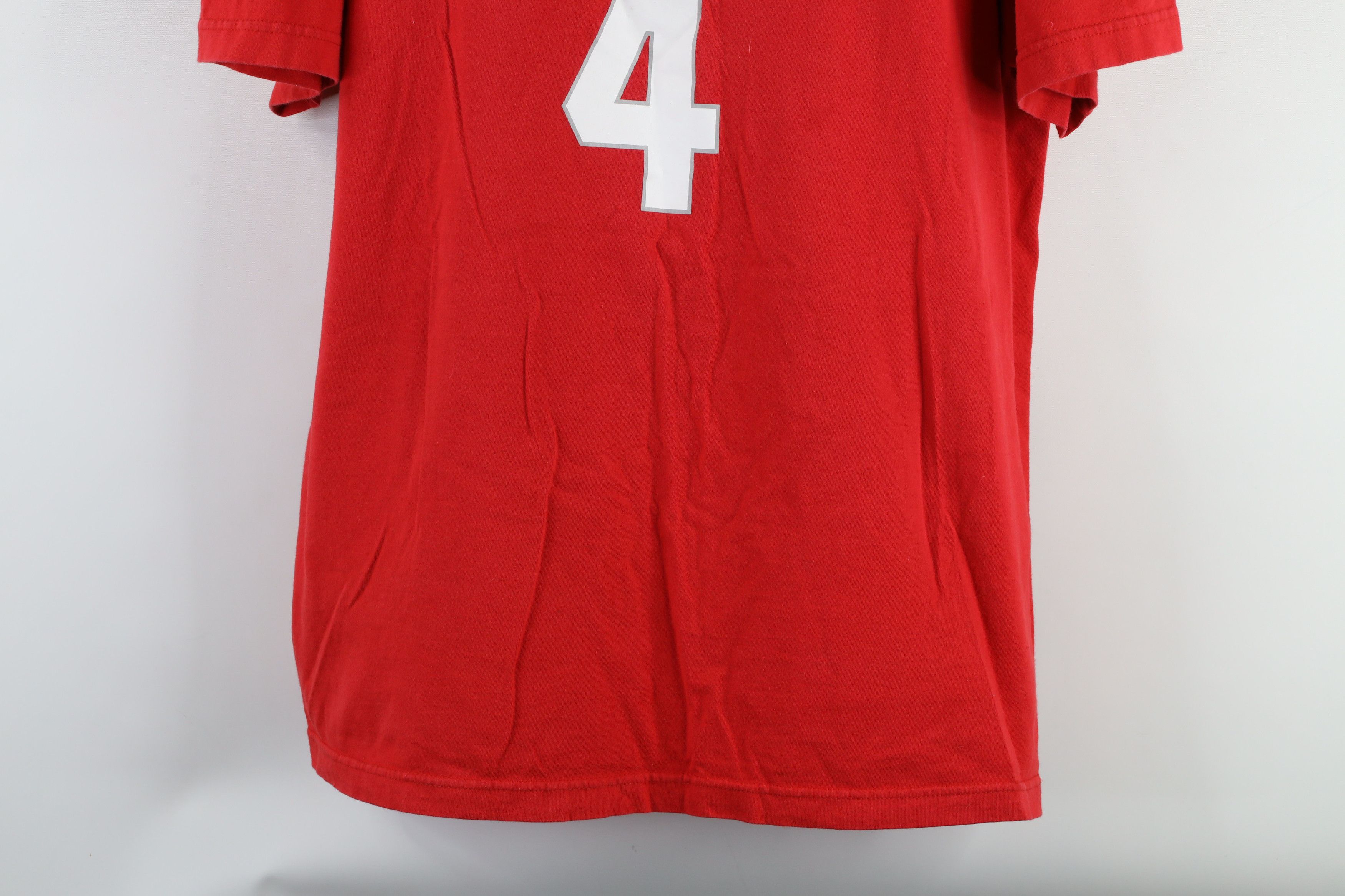 Nike × Vintage Vintage Nike Out Ohio State University Jersey T-Shirt #4 Size US L / EU 52-54 / 3 - 3 Thumbnail