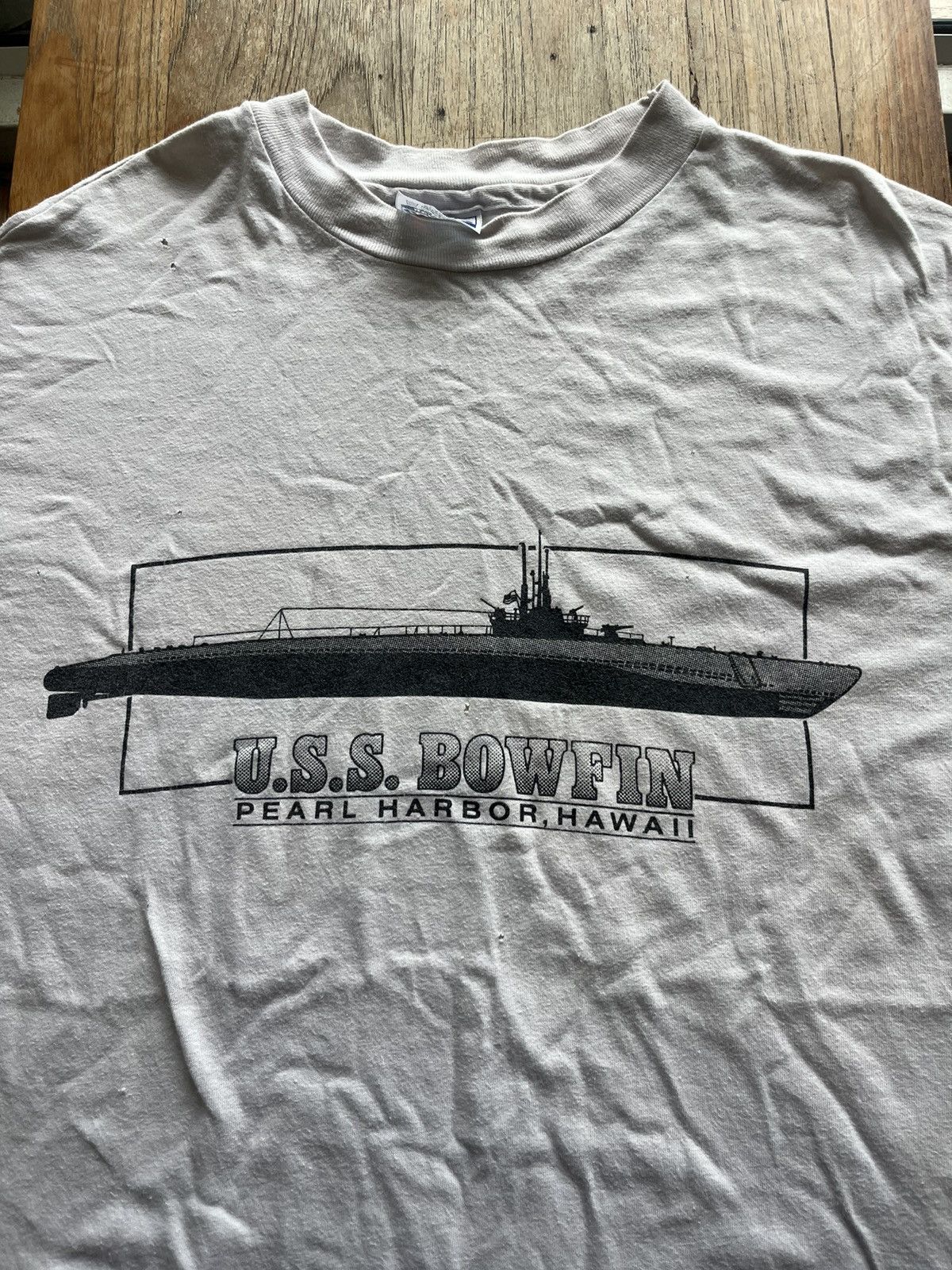 Vintage Vintage U.S.S BOWFIN Pearl Harbor,HAWAII 90’s T-shirt Size US XL / EU 56 / 4 - 4 Thumbnail