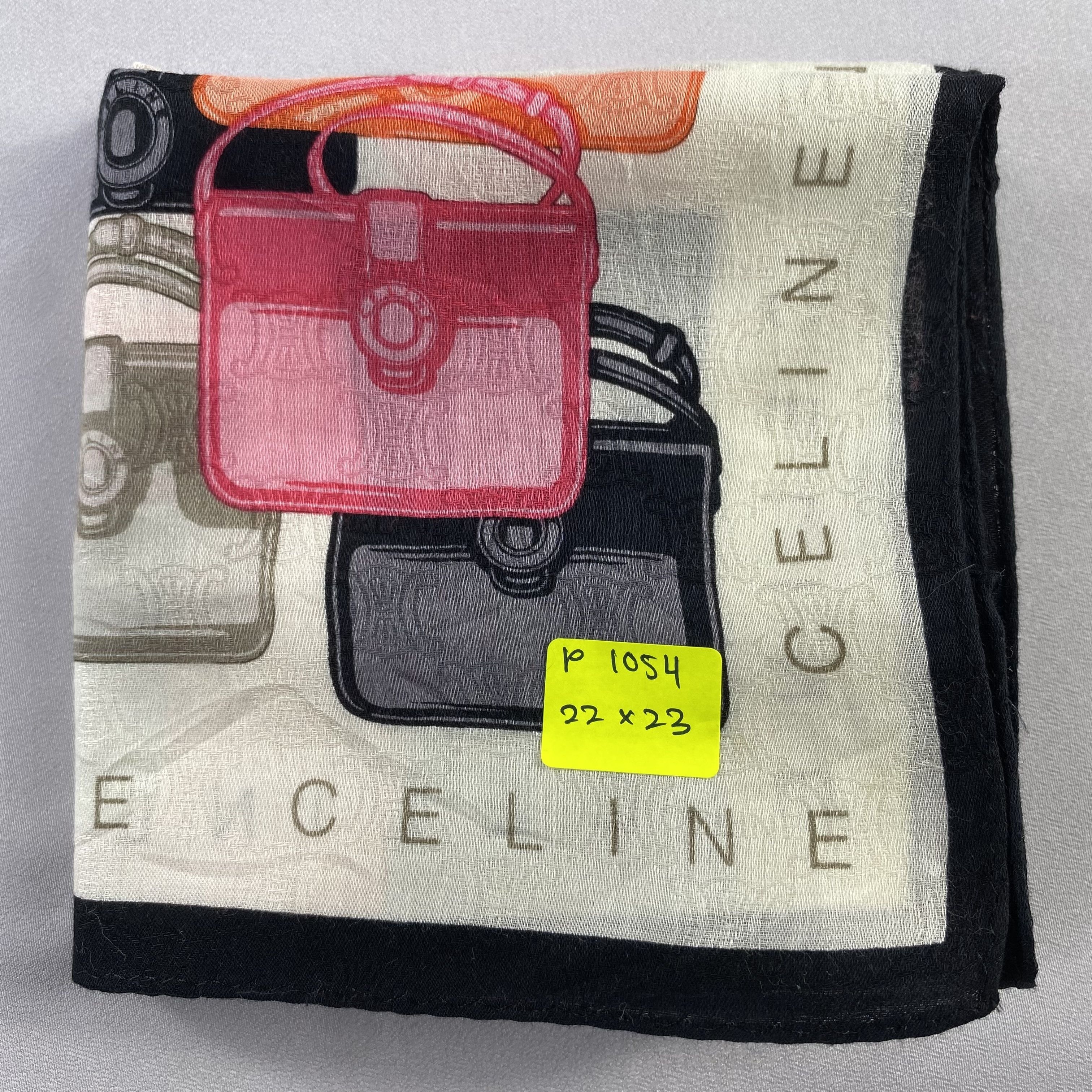 Celine × Vintage Celine Handkerchief / Neckerchief / Bandana-P1054 Size ONE SIZE - 7 Thumbnail