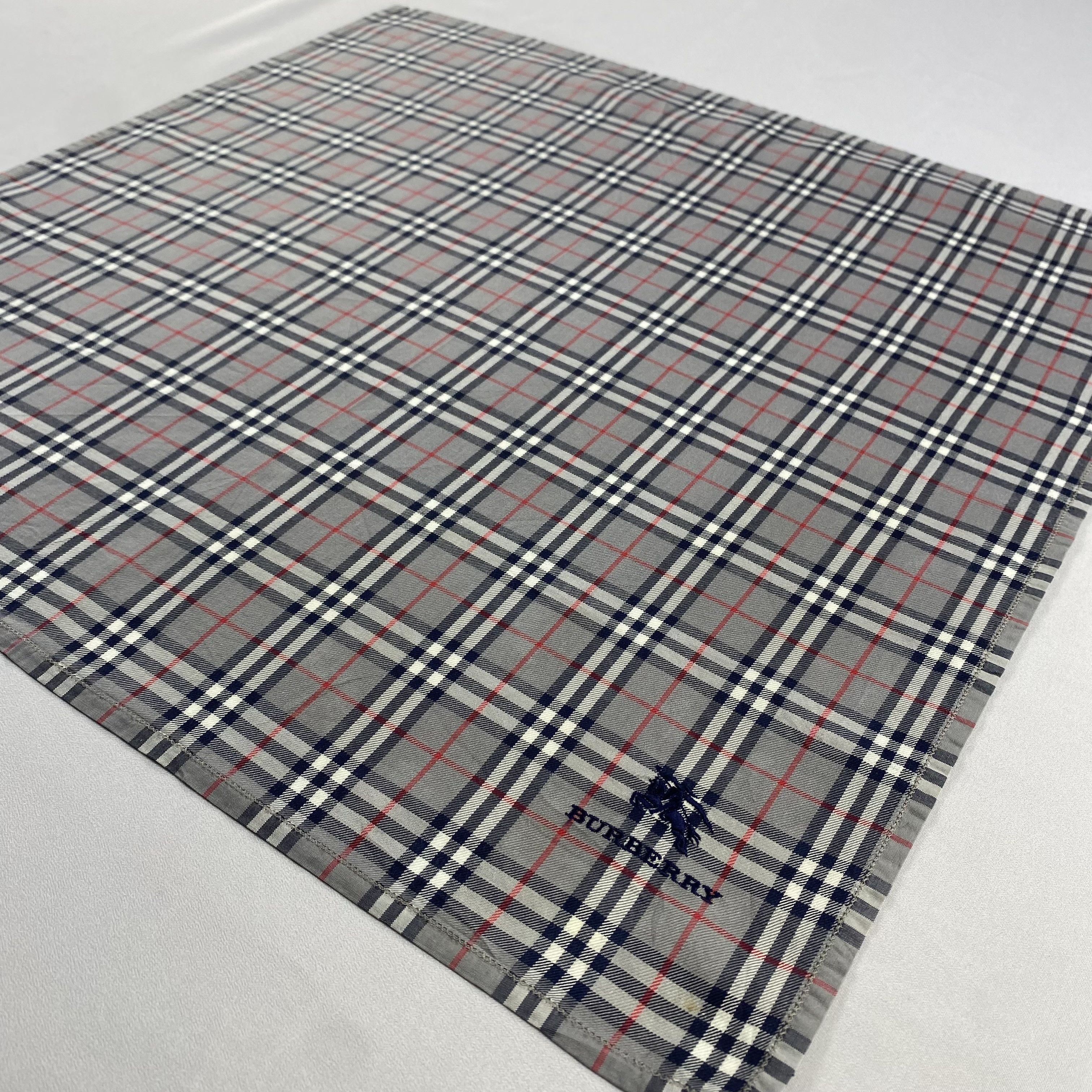 Burberry × Vintage Burberry Handkerchief / Neckerchief / Bandana-P1847 Size ONE SIZE - 2 Thumbnail