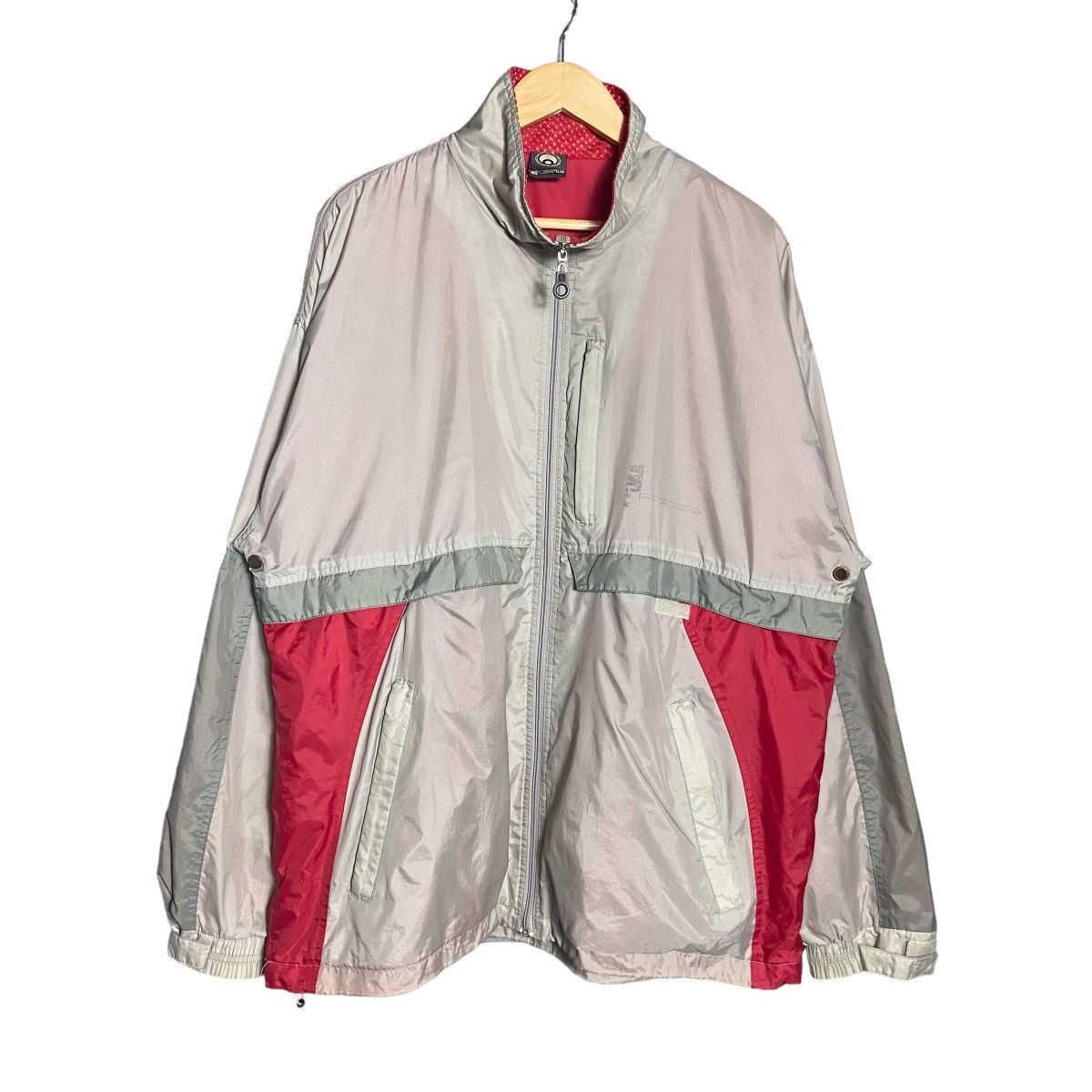 Osiris Vintage 90s Osiris Shoes Skateboards Windbreaker Jacket Size US XL / EU 56 / 4 - 1 Thumbnail