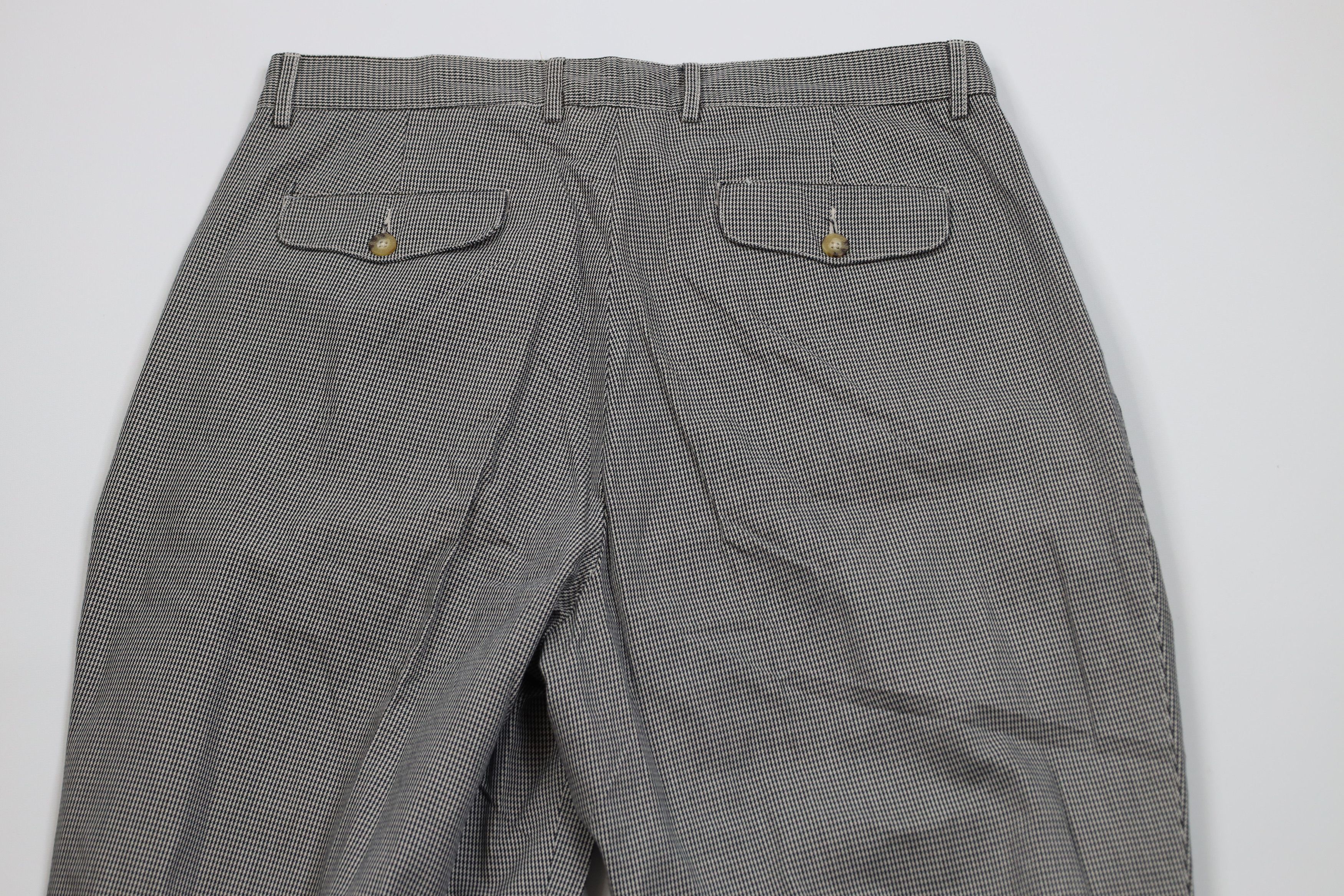 Vintage Vintage 90s Streetwear Pleated Cuffed Wide Leg Chino Pants Size US 34 / EU 50 - 12 Thumbnail